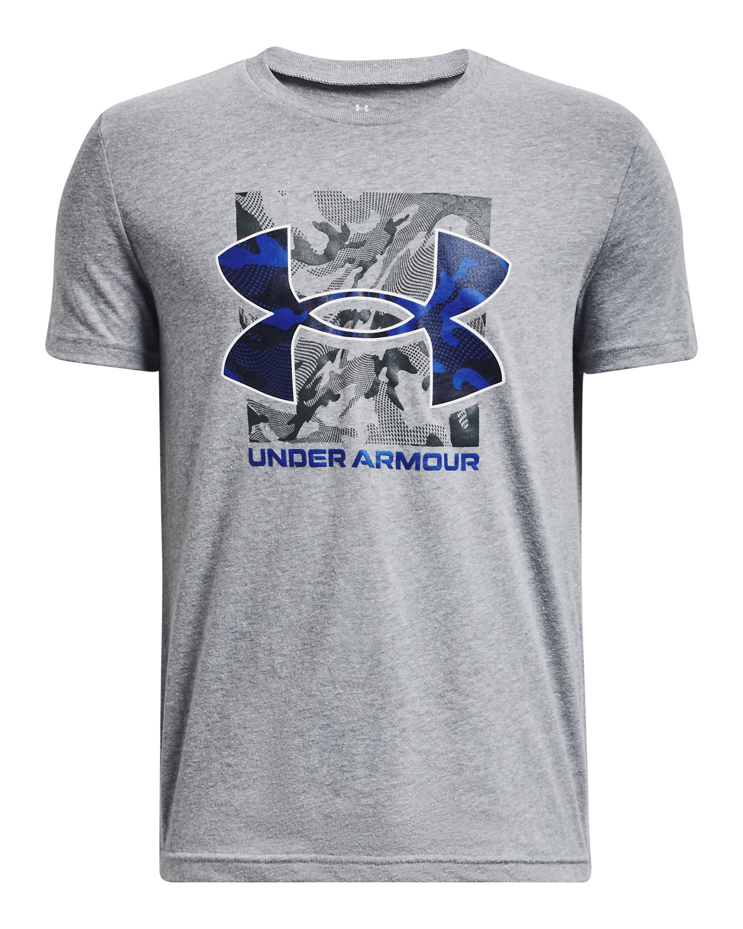 UA Box Logo Camo Boys' Short Sleeve T-Shirt 28