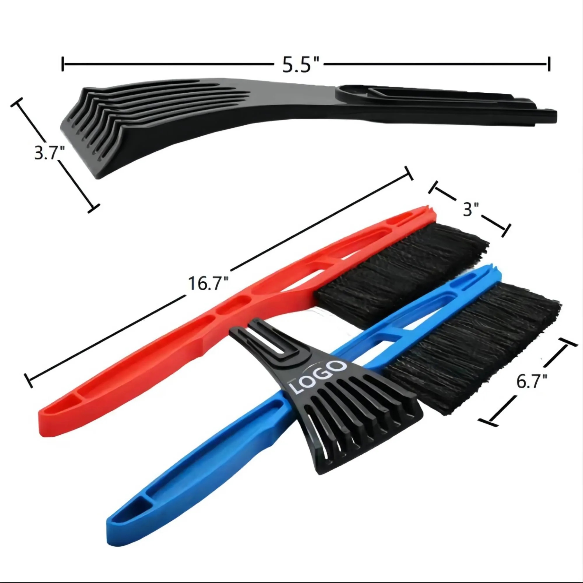 2 in 1 Ice Scraper / Brush MOQ 100PCS 13