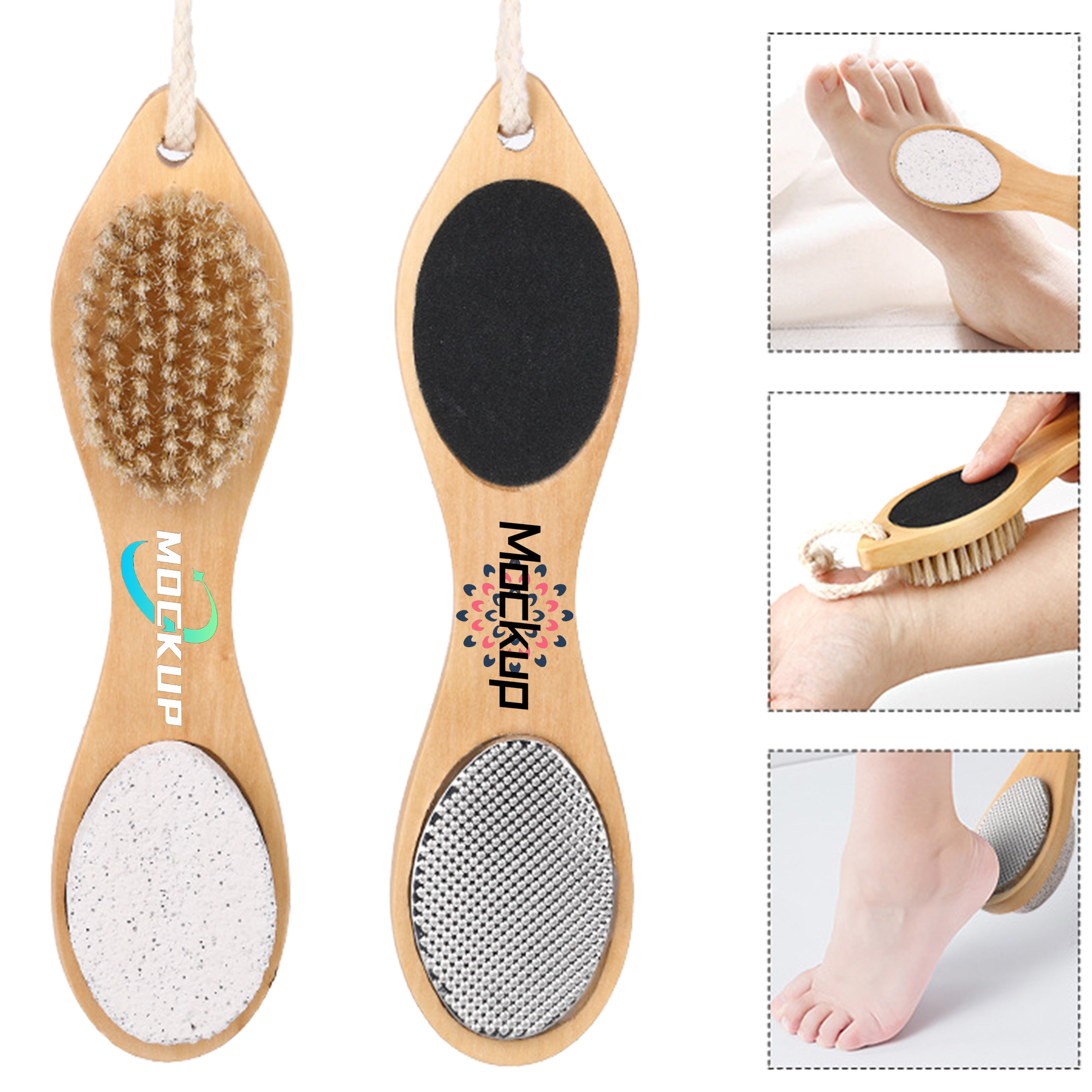 Sandpaper Pumice Stone Foot Cleaner File 6