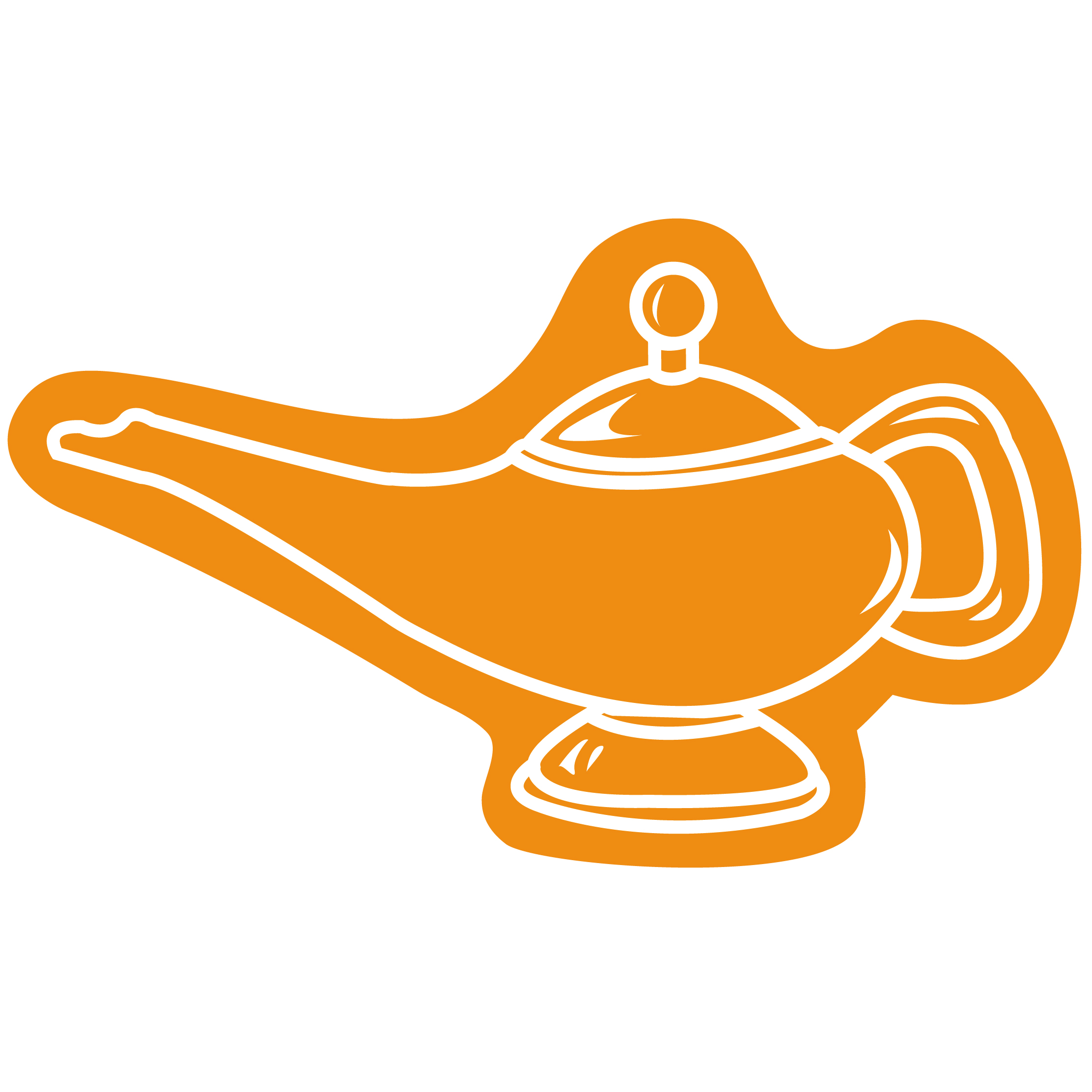Genie Lamp Shape Sponge 47