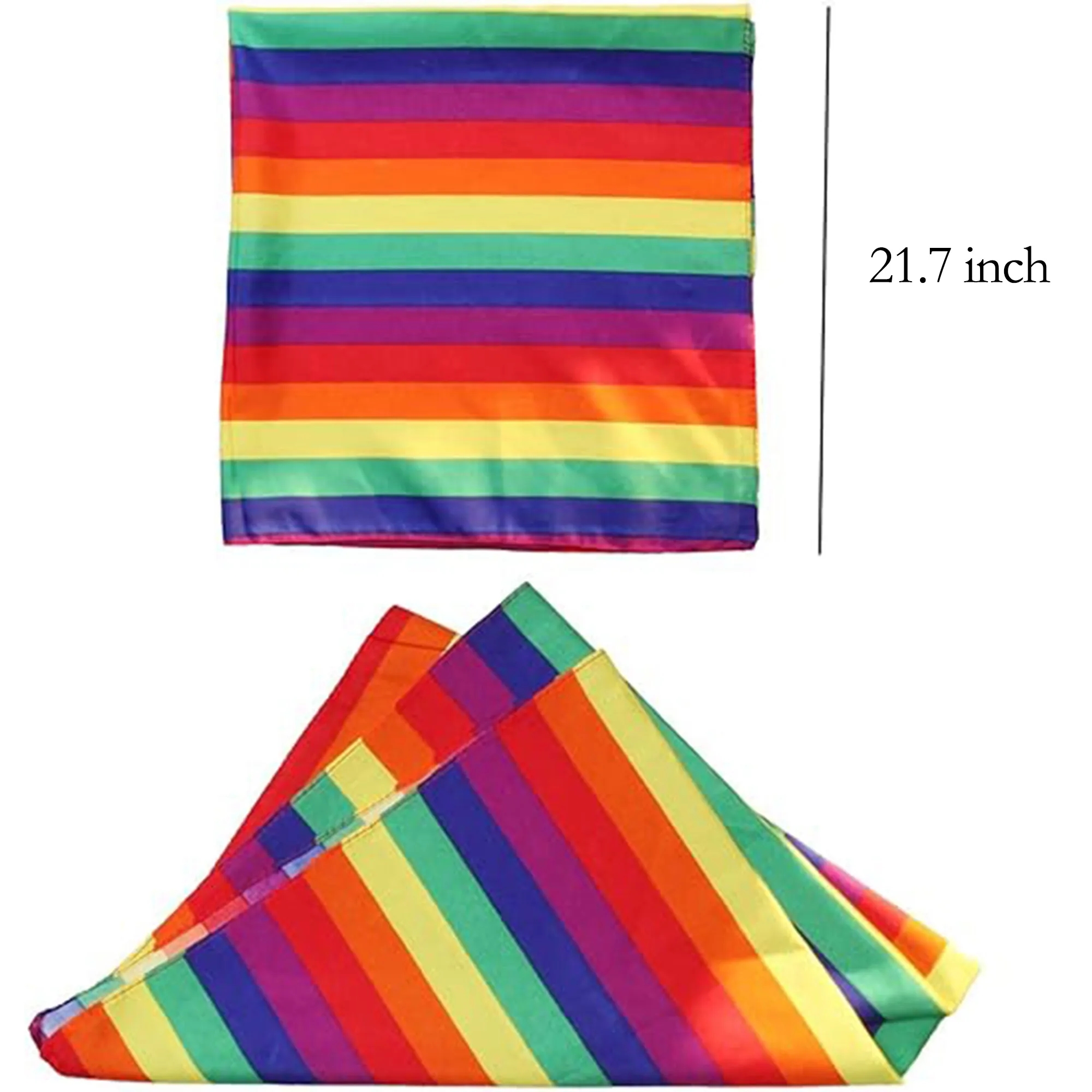 Gay Pride Rainbow Bandana MOQ 50 12