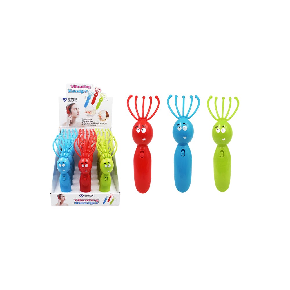 Vibrating Scalp Massagers Assorted 3