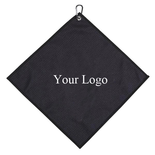 Golf Towel with Carabiner