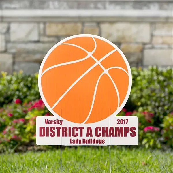 Sports Yard Signs for bulk branded distribution