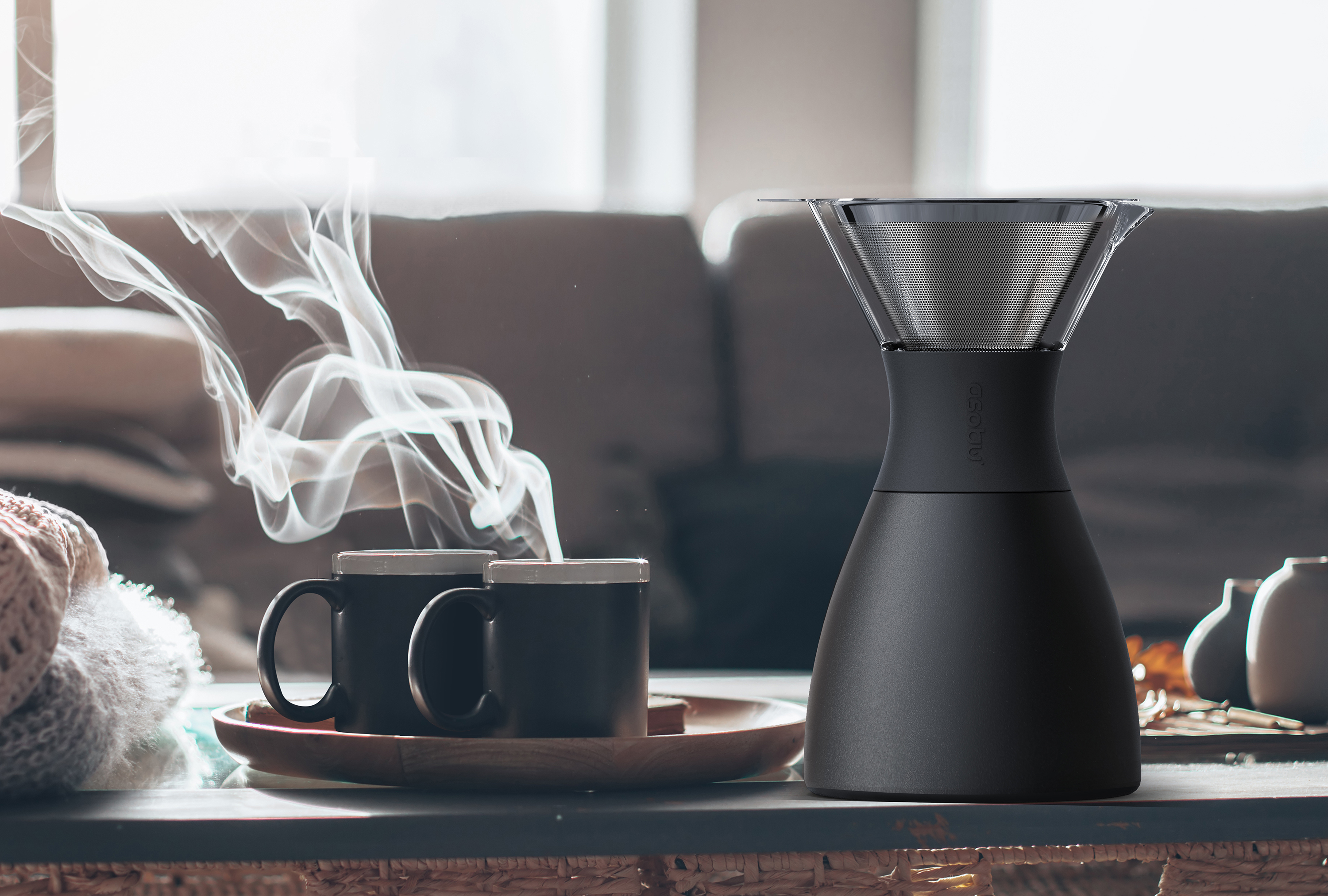 Asobu 40 Oz. Pourover Insulated Coffee Maker 41
