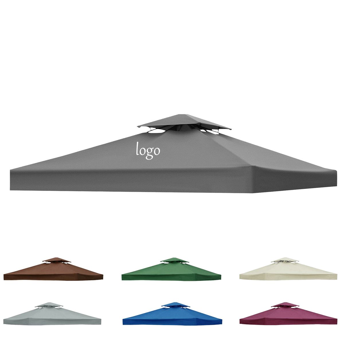 Outdoor Canopy Tarp with Double Roof - CYANRZ298 | Jordan Avner