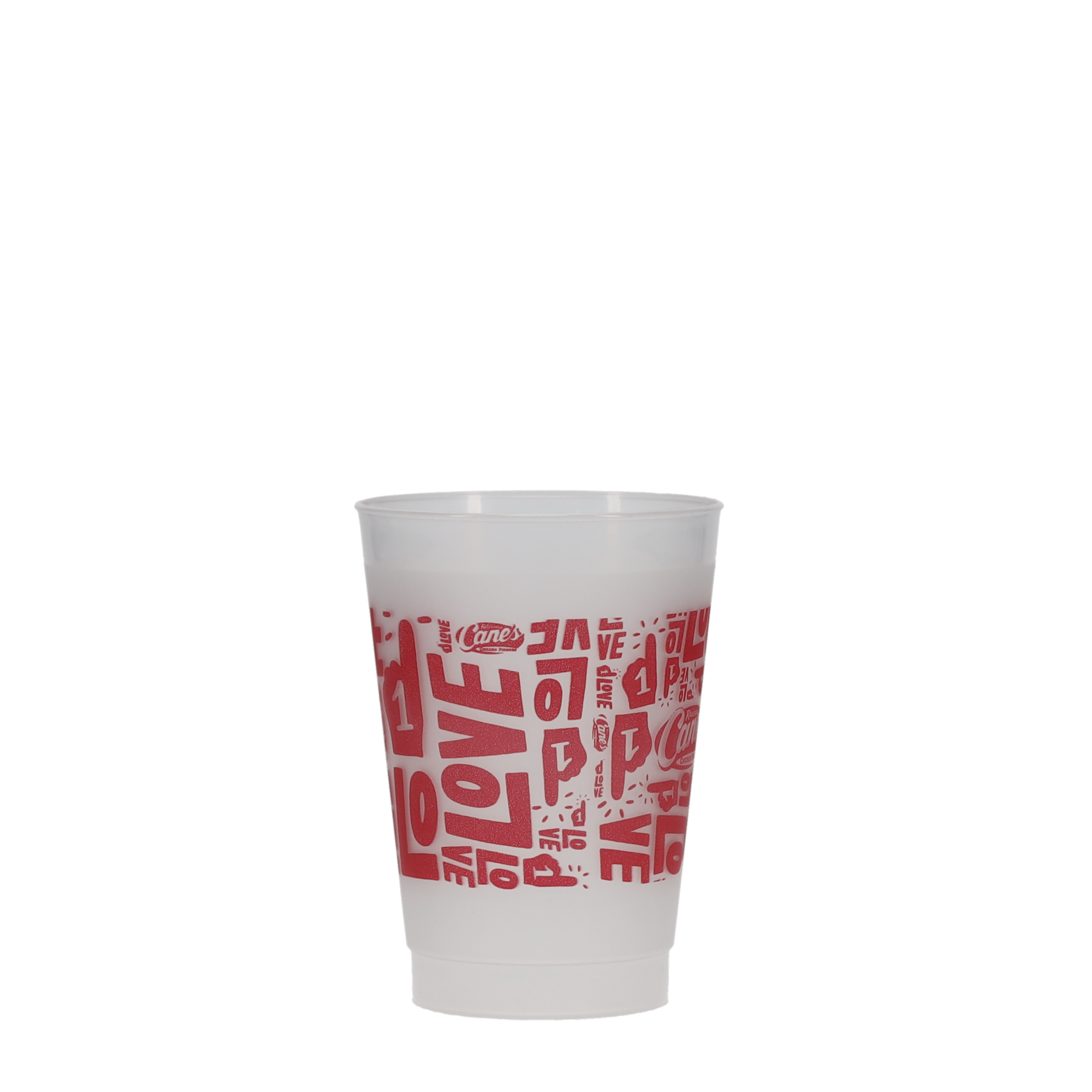 8 oz Frost-Flex Plastic Cup Frosted Hi-Speed Print, custom paper cup with logo imprint 6