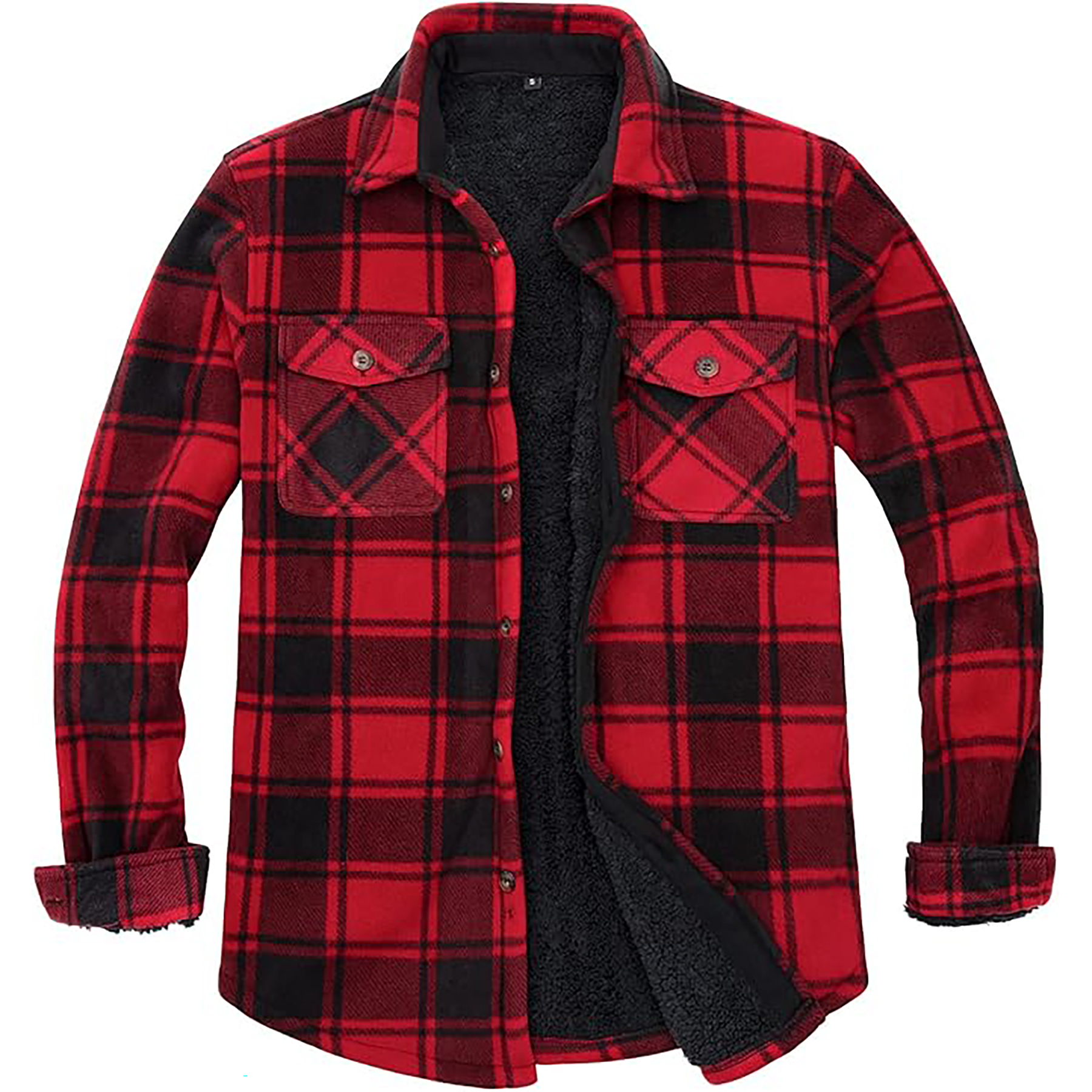 Men's Flannel Shirt Jacket 92