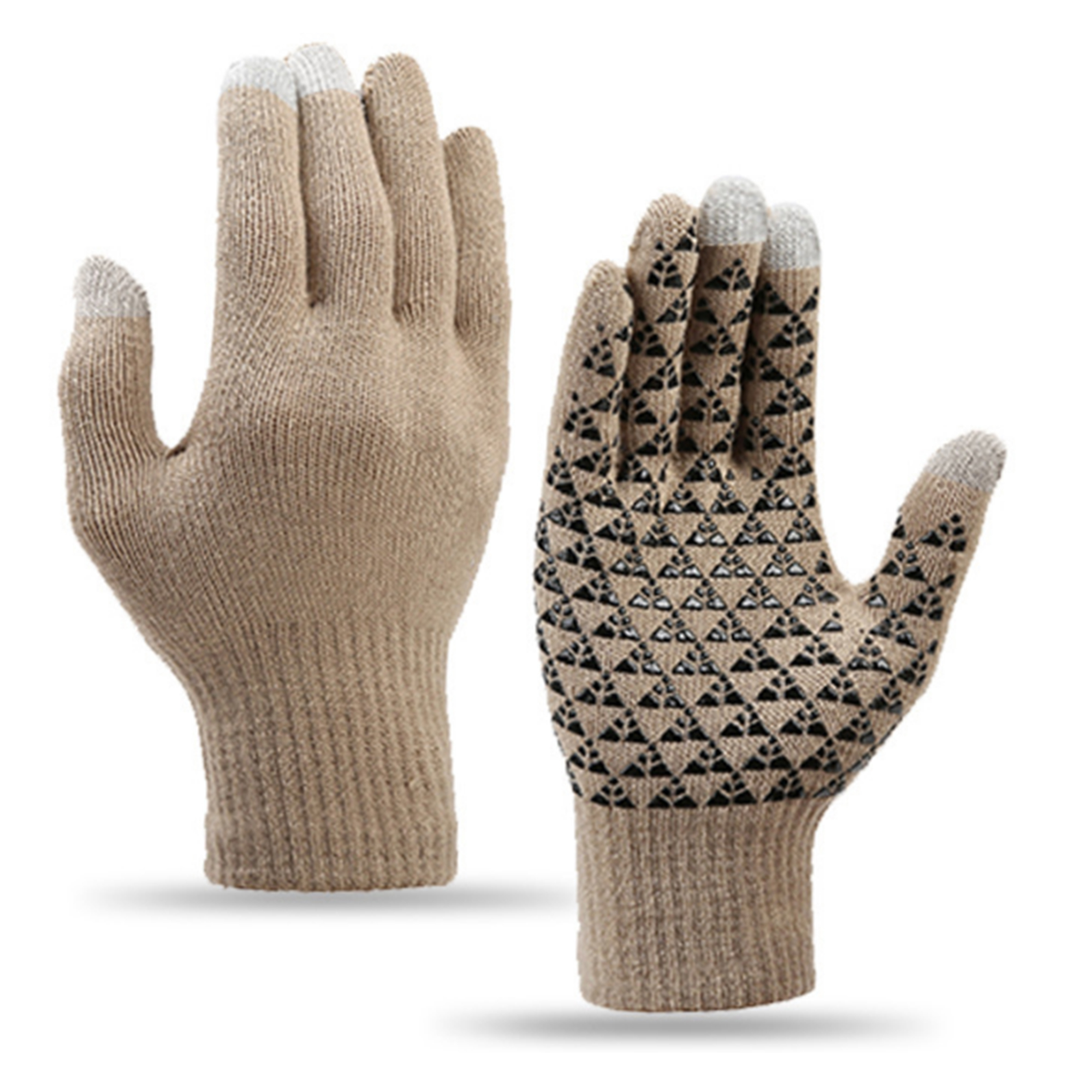 Comfortable Anti Slip Knitted Gloves 11