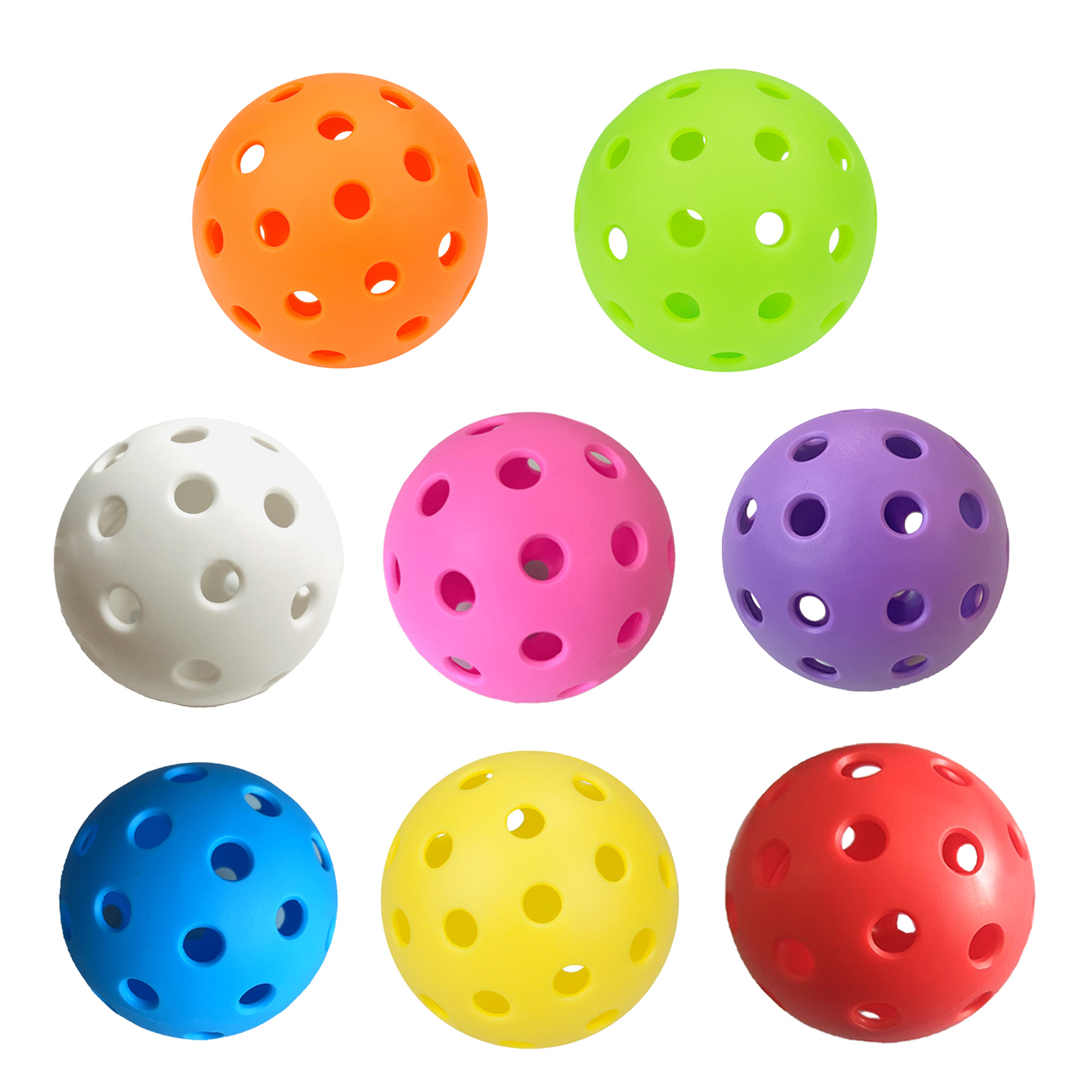 Custom Logo 40 Hole Pickleball 4
