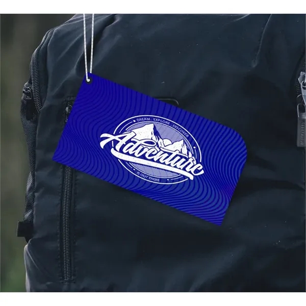 Single Rounded Corner Hang Tags, Front only (2" x 3. 5")