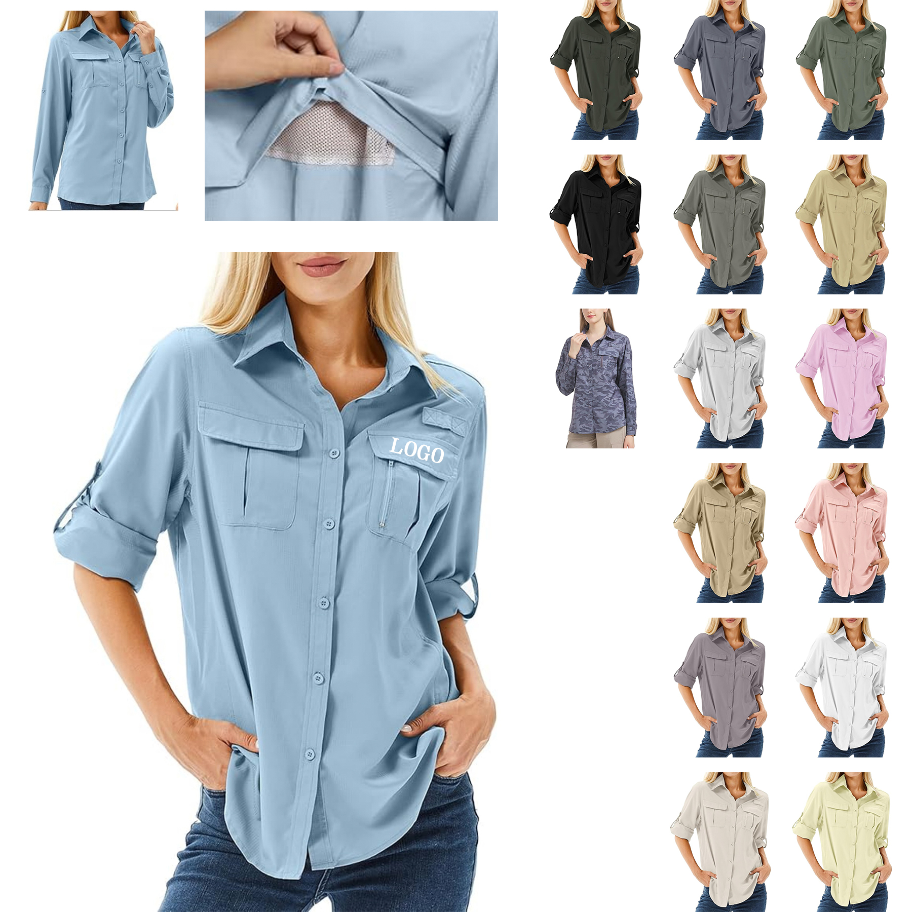 Woman's UPF 50 Long Sleeve 38