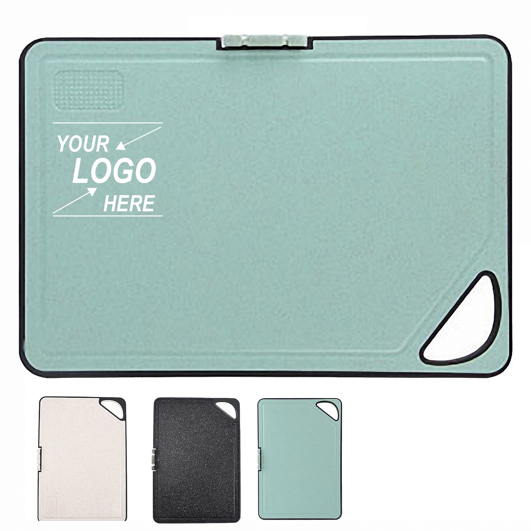 Cutting Board with Built-in Sharpener
