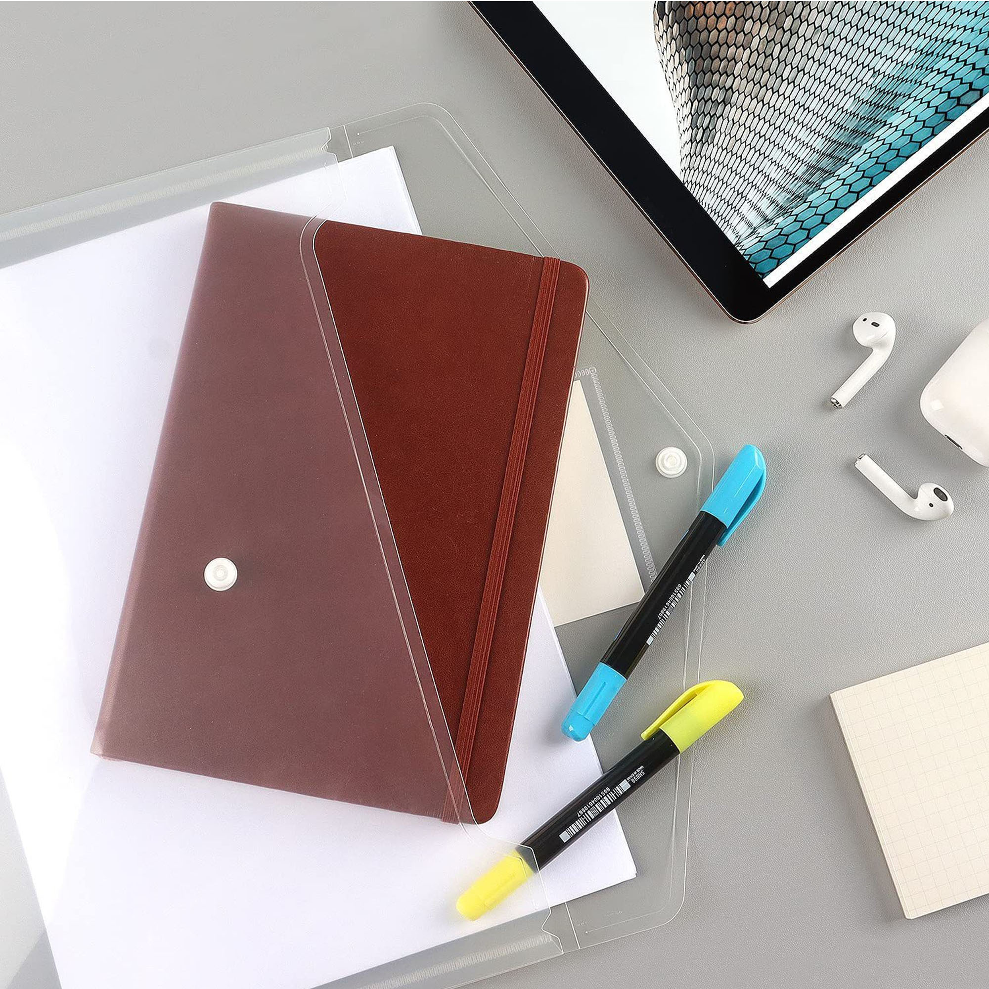 Customizable A4 Waterproof Transparent File Pouch 7