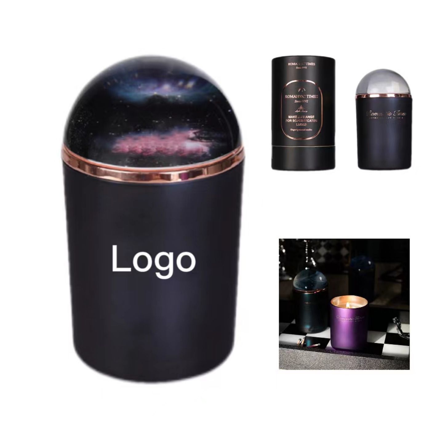 Stars Soybean Wax Candle