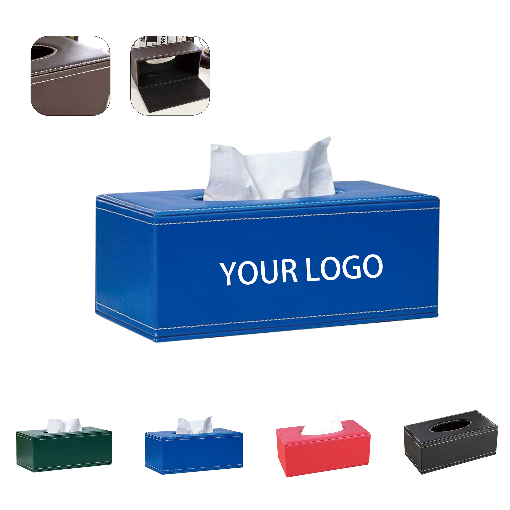 Leather Tissue Box 4