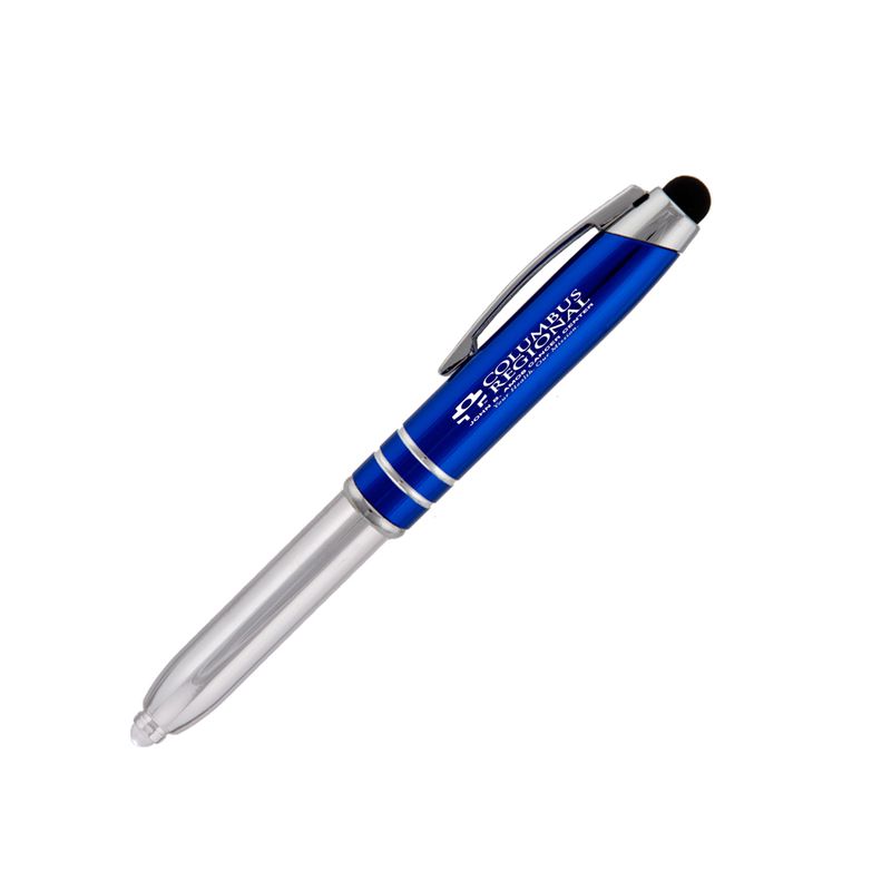 Madison 3-In-1 Ballpoint Stylus Pen (Blue) 2