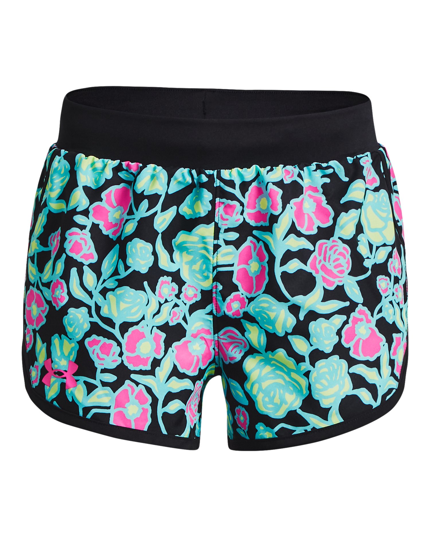 UA Fly-By Printed Girls' Shorts 22