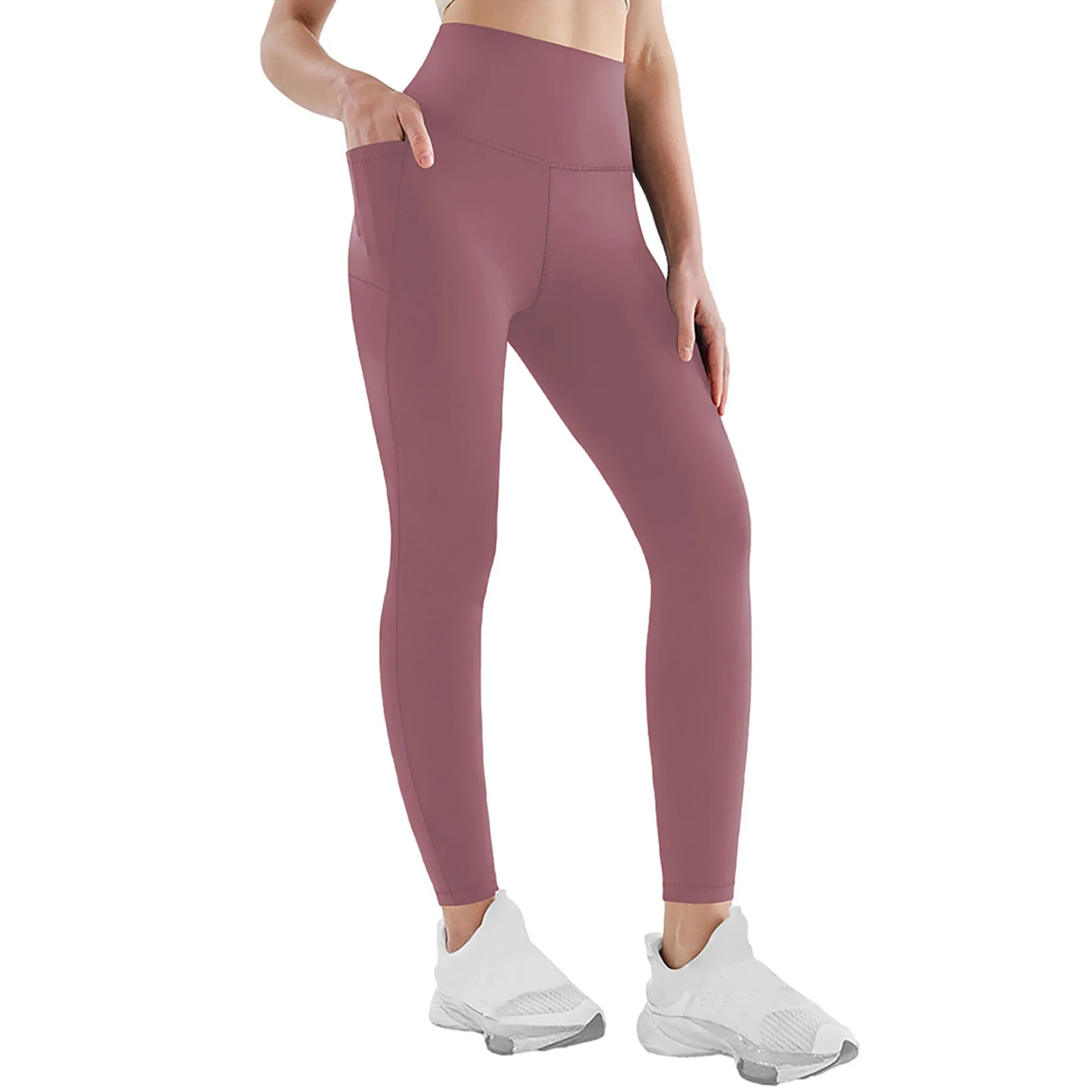 Thick High-Waisted Yoga Belt with Pocket  Sports  for Women 26