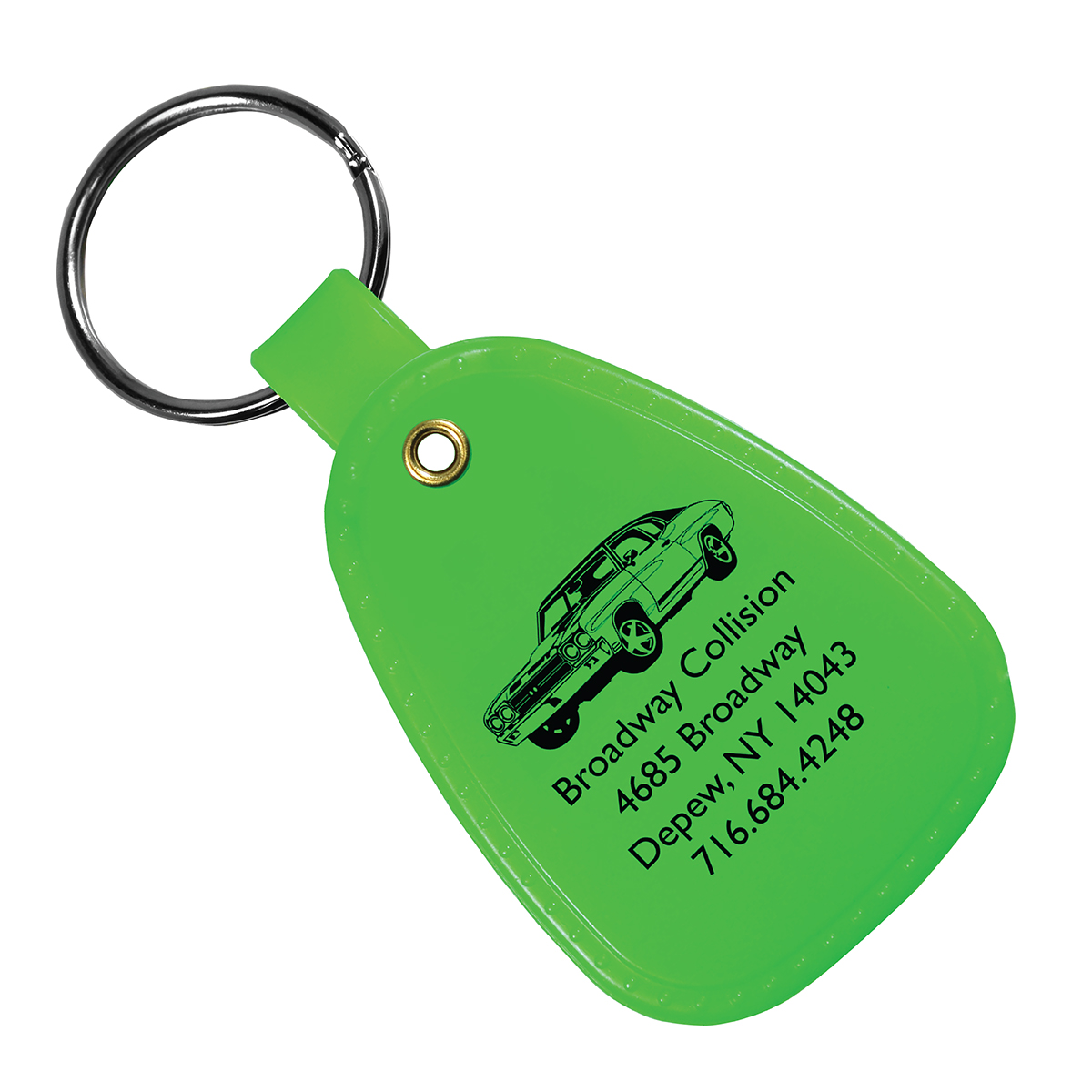 MicroHalt Western Saddle Key Tag 27195