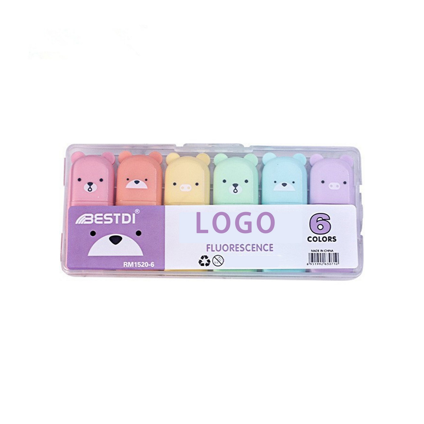 Colorful Bear Highlighters