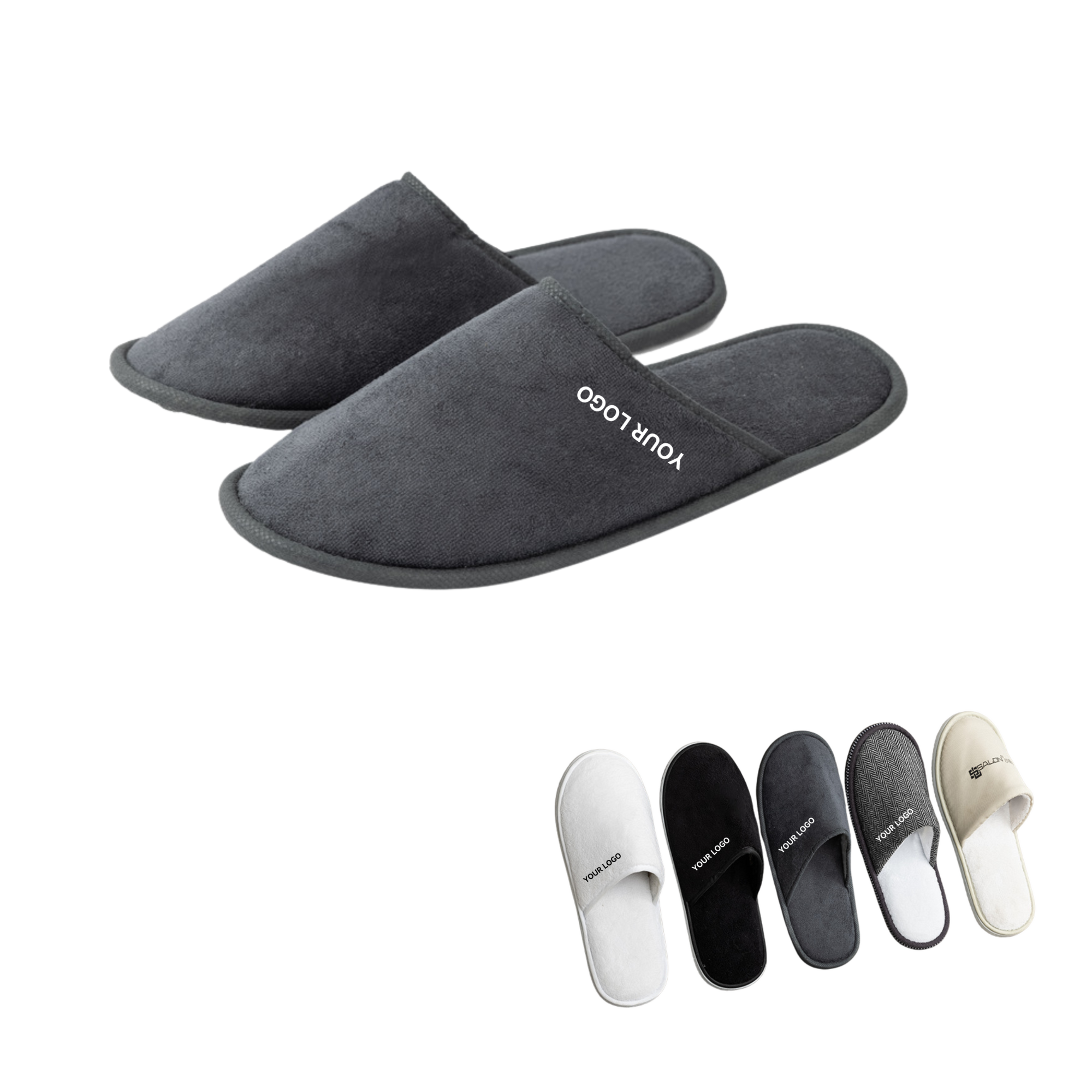 Comfortable Waffle Slippers for Spa - MOQ 100 2