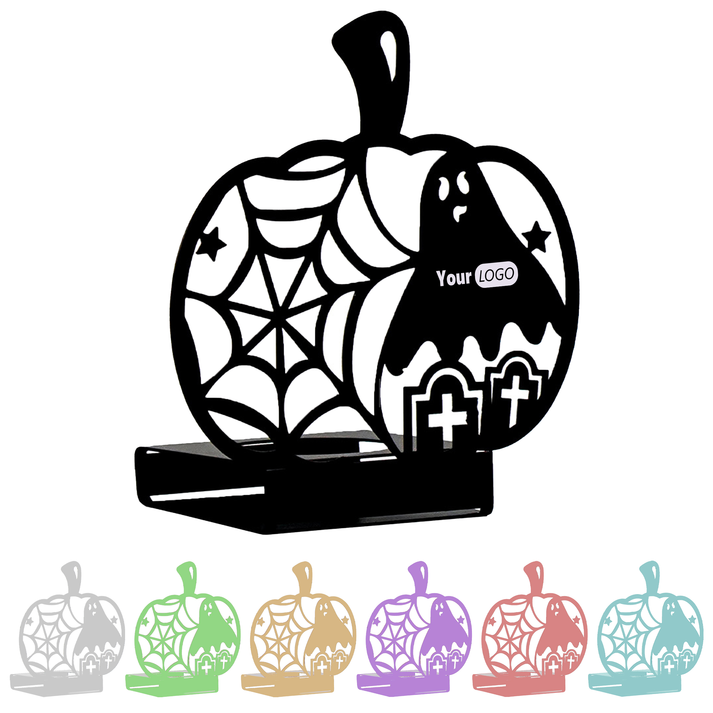 Iron Stylish Halloween Decoration With Ghostly Charm