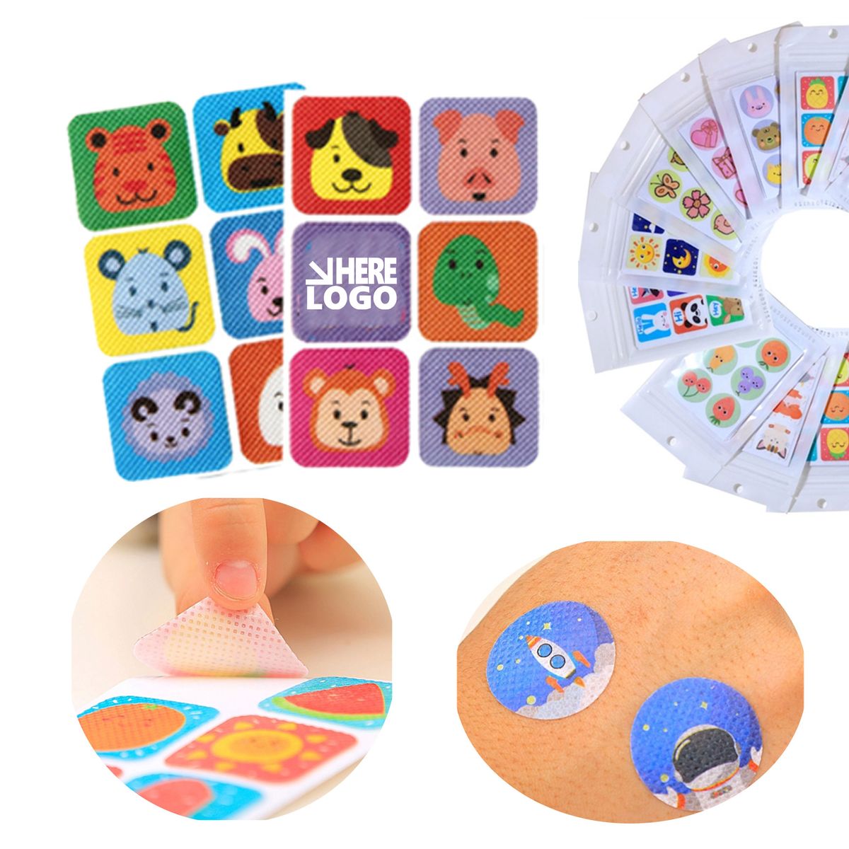 MOQ 50 Mosquito Repellant Patch Sticker Kid 36pcs 4