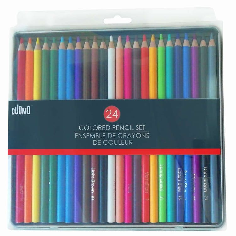 Premium Colored Pencils Sets - 24 Colors 3