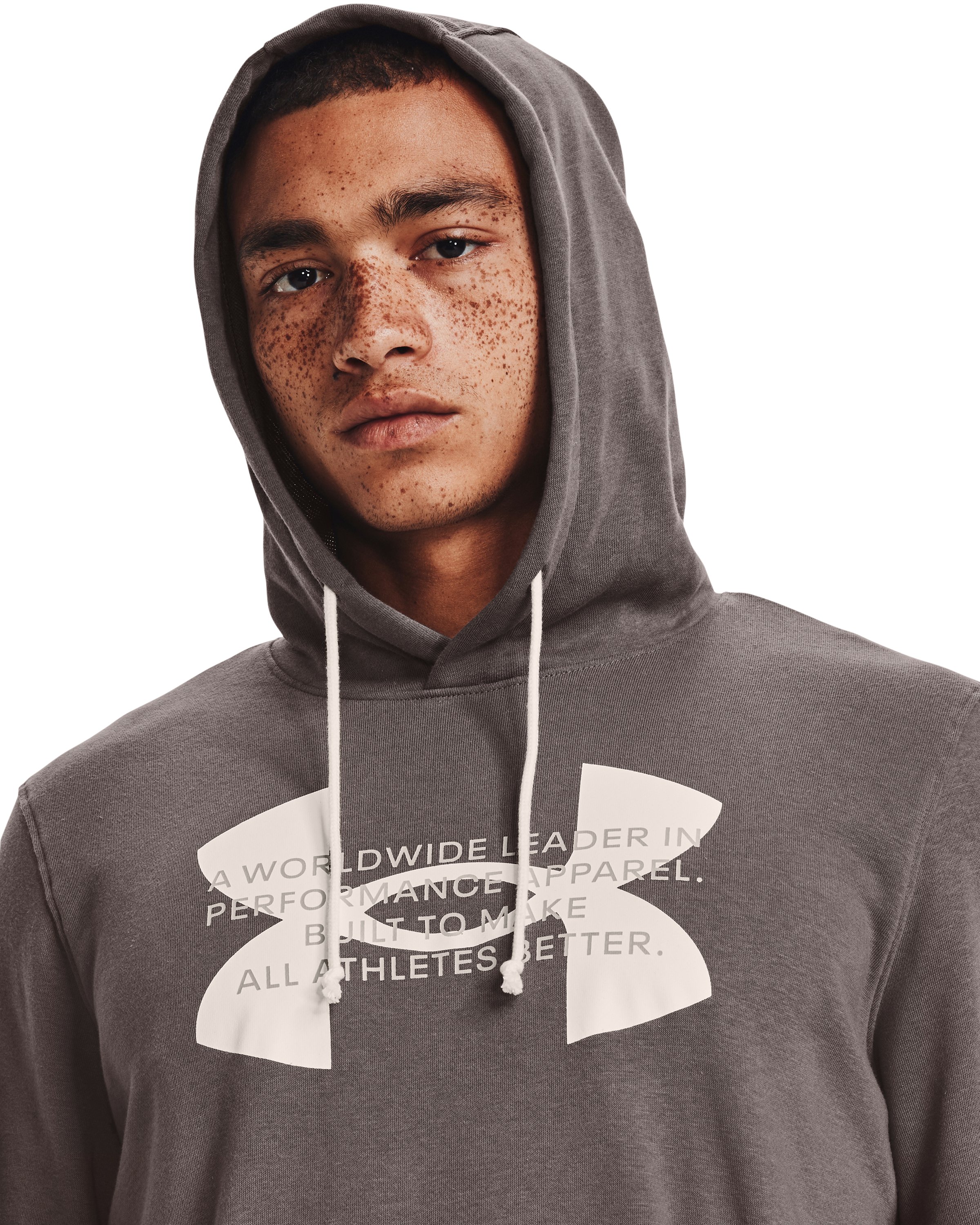 UA Rival Terry Logo Men's Hoodie 17
