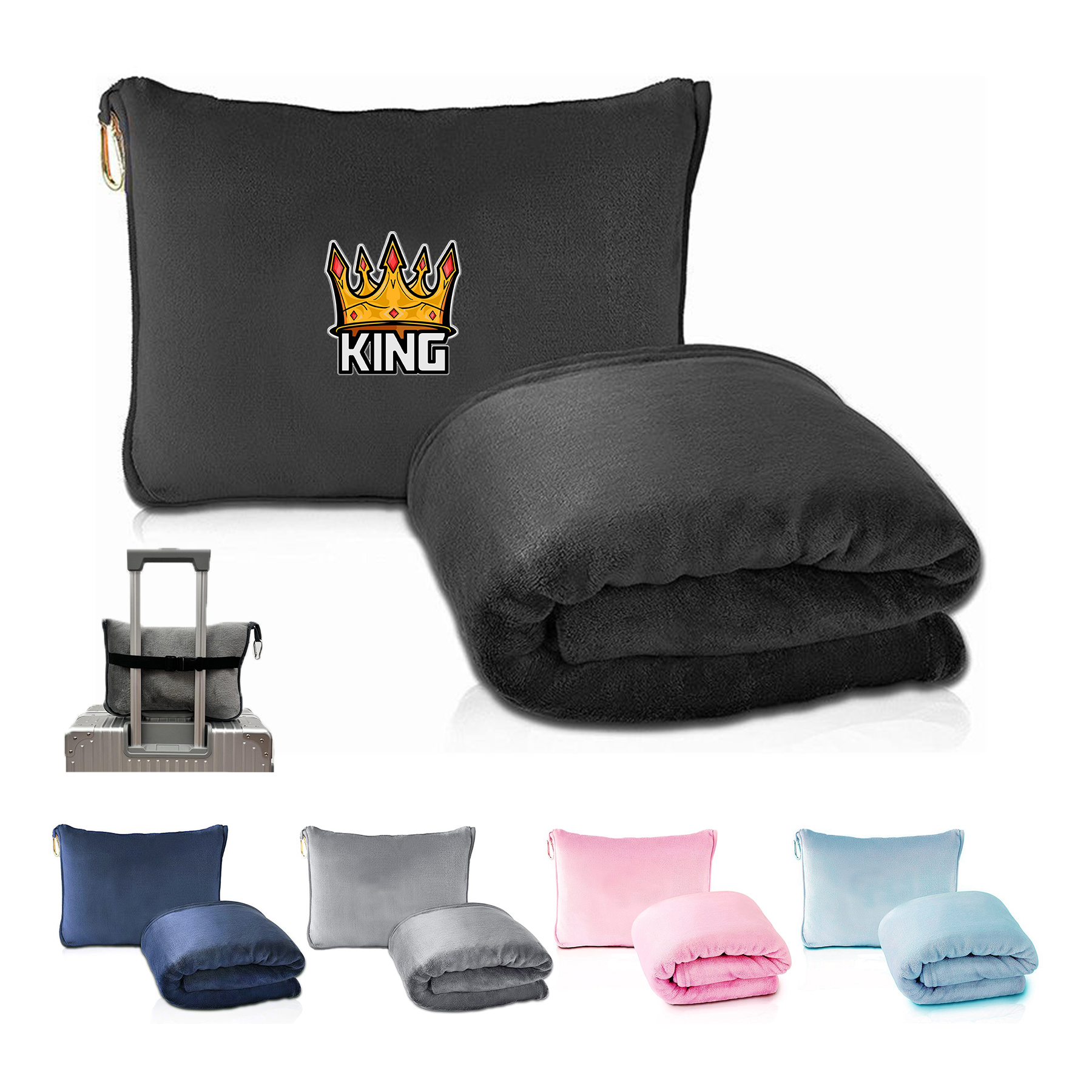 Folding Travel Blanket