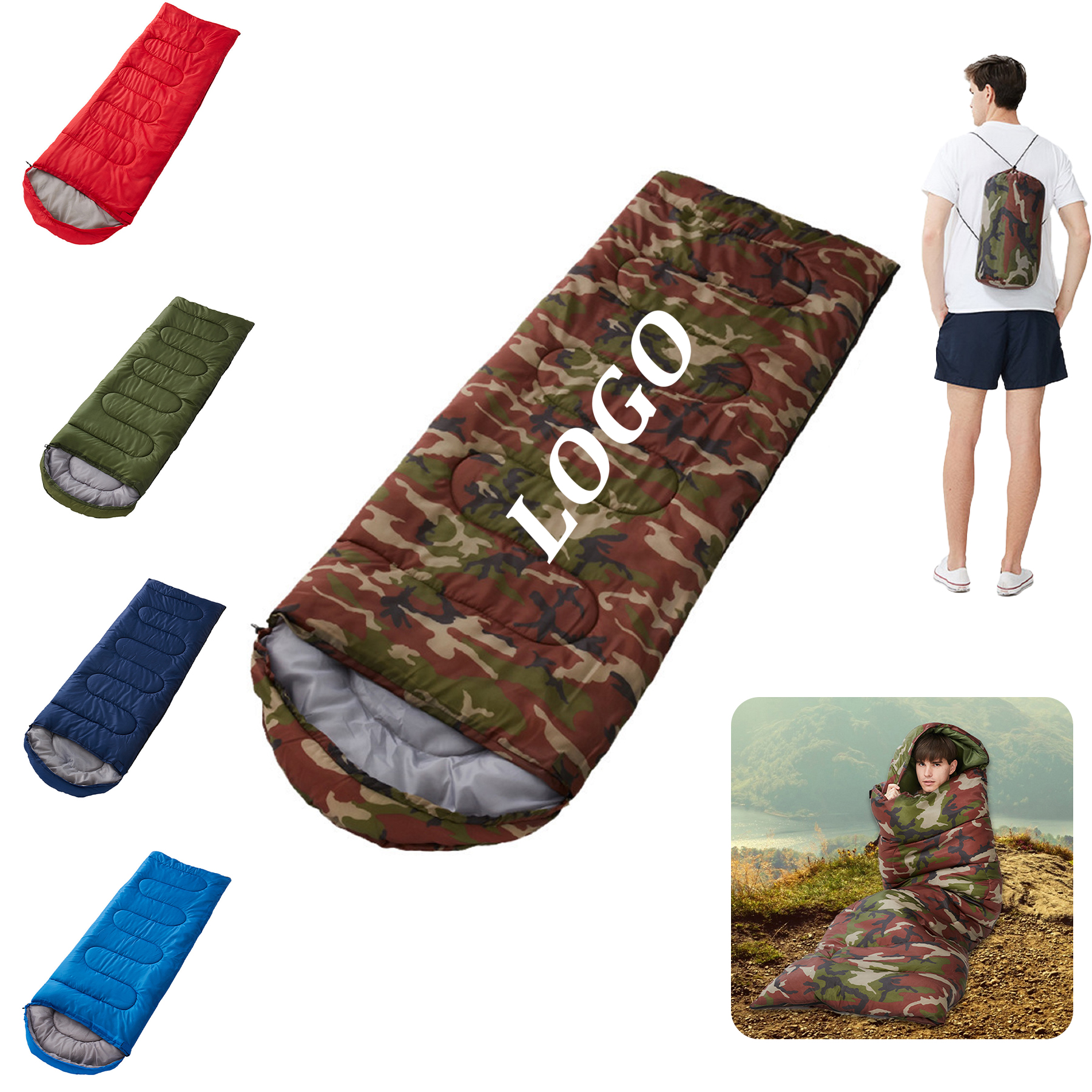 Backpacking Camping Sleeping Bag 17