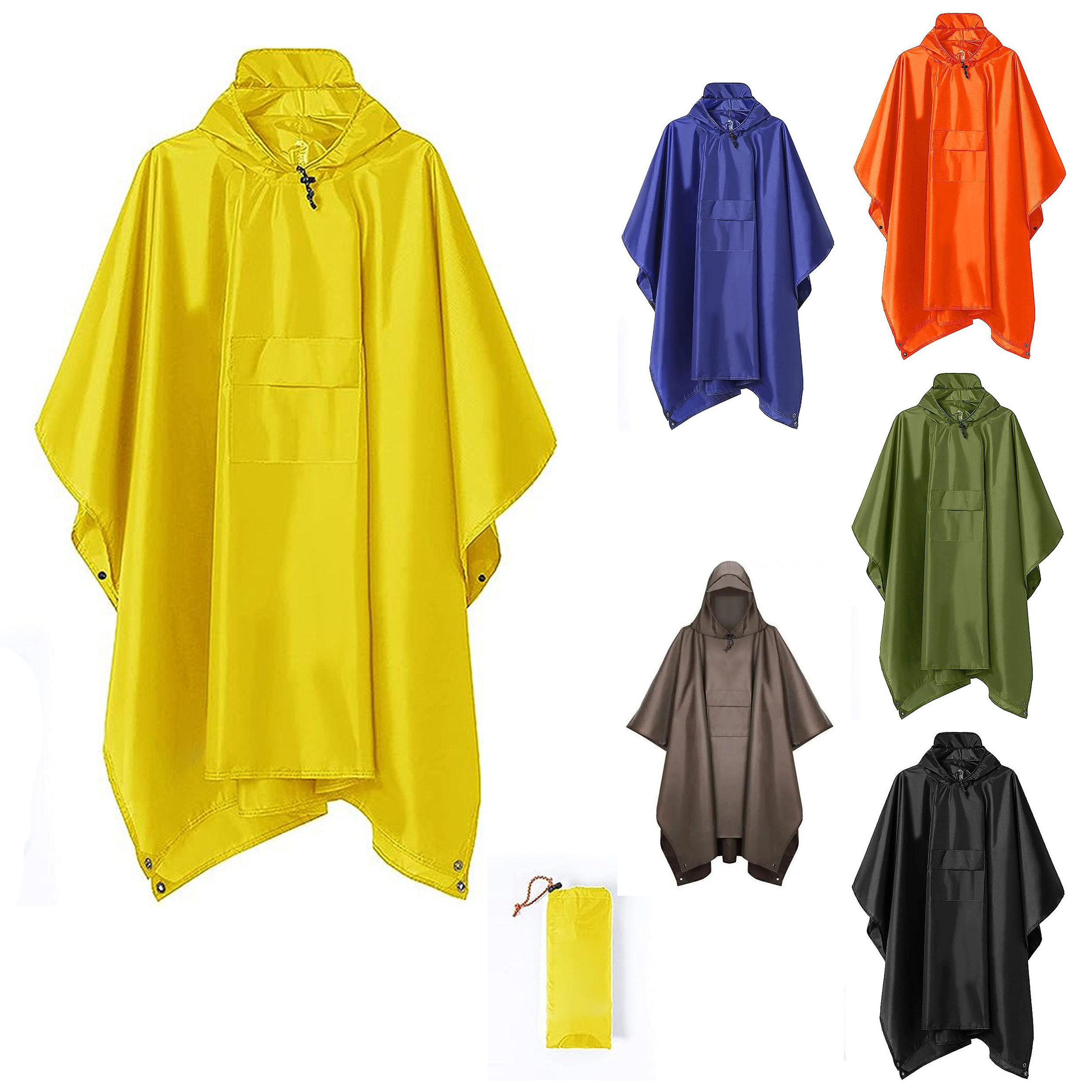 3 in 1 PU Rubber Poncho 3