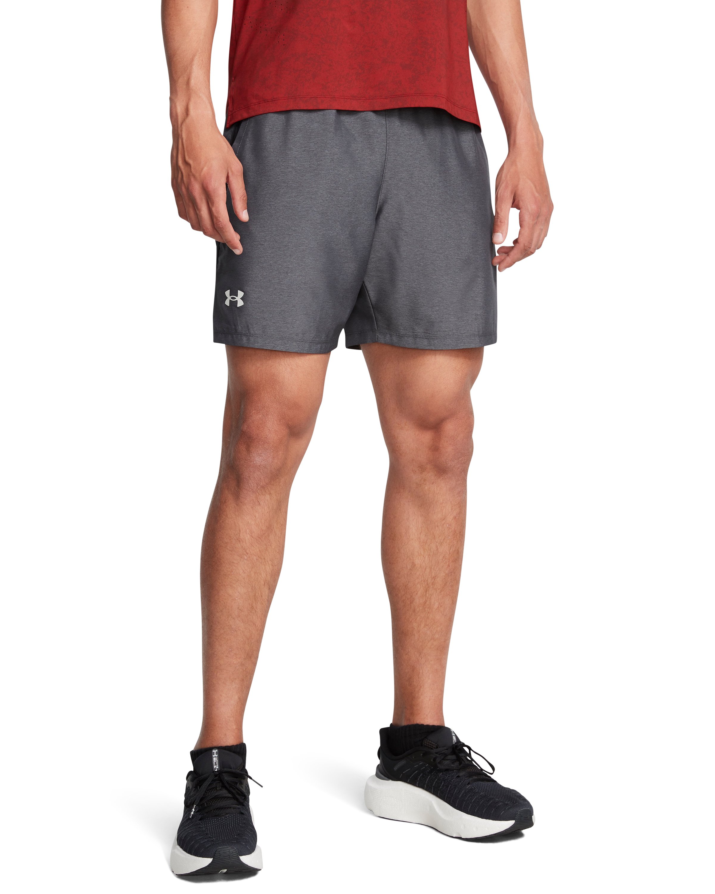 UA Launch Heather Men's 7'' Shorts 6