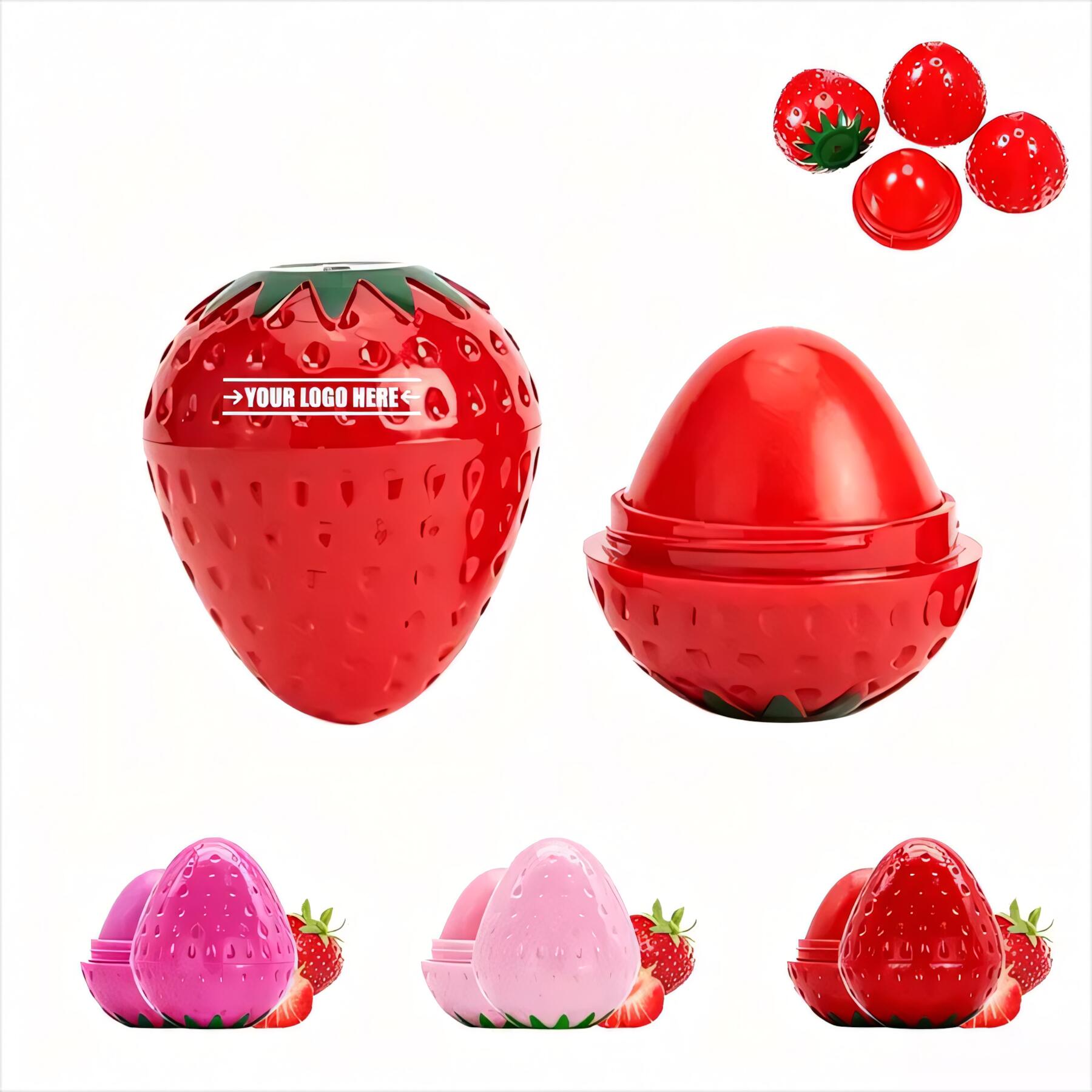 Strawberry Hydrating Lip Balm Natural