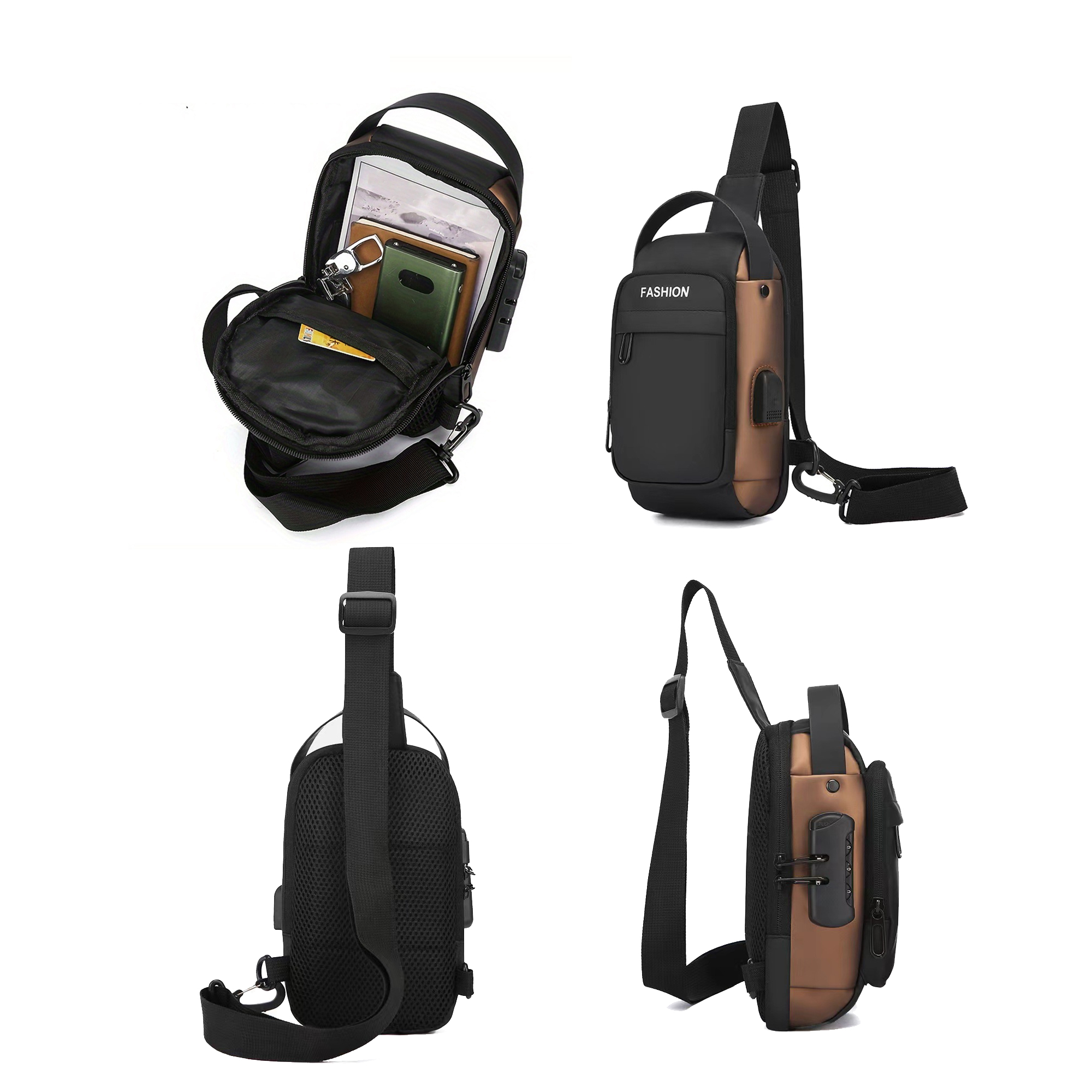 Urban Anti-Theft Crossbody Sling Bag 6