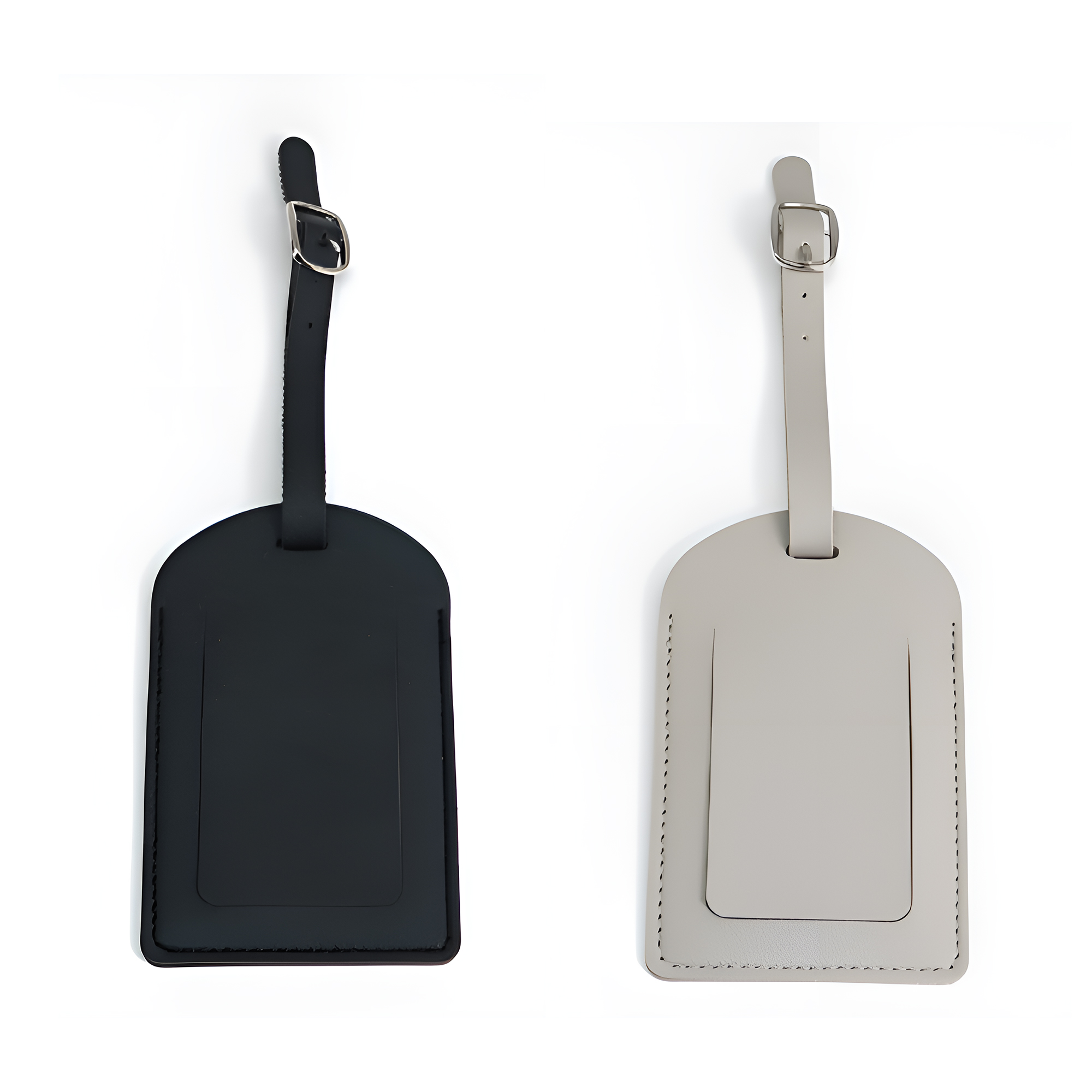 MOQ 50 PCS Stylish PU Leather Luggage Name Tag 6