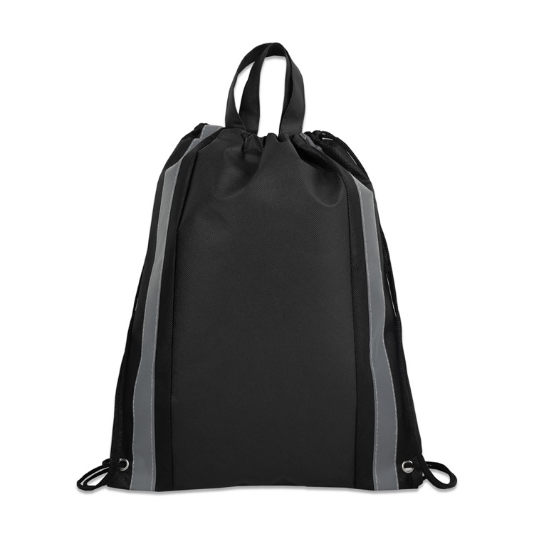 Small Reflective Non-Woven Drawstring Bag 40