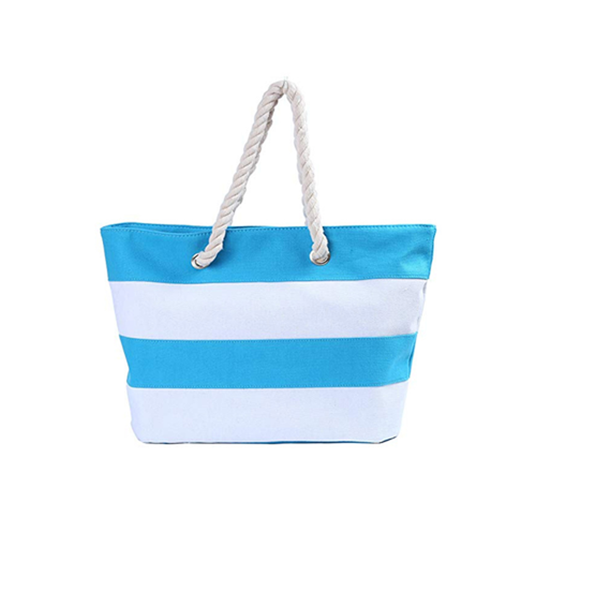 Canvas Carryall with Color Accents, custom tote bag with logo imprint 16