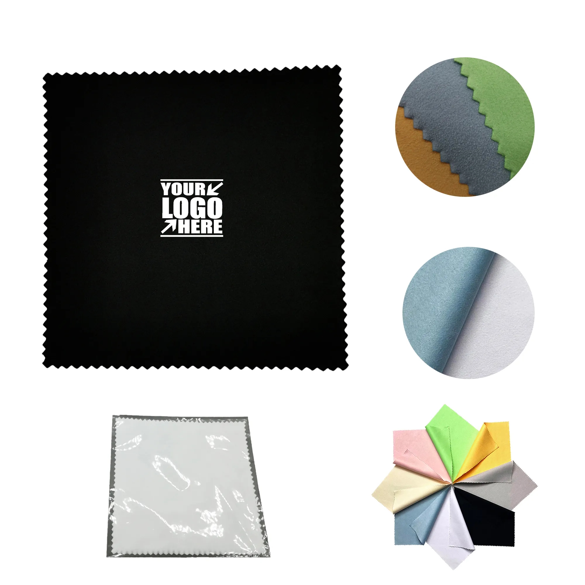 6" x 6" Microfiber Cleaning Cloth Glasses 7