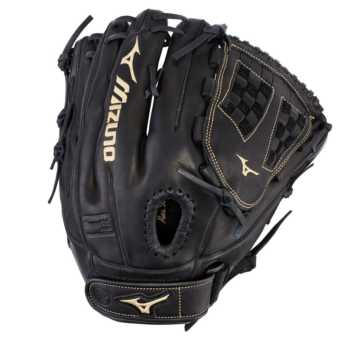 MVP Prime Fastpitch Softball Glove 12.5", Trident Web, BioSoft Leather, Center Pocket Design 10