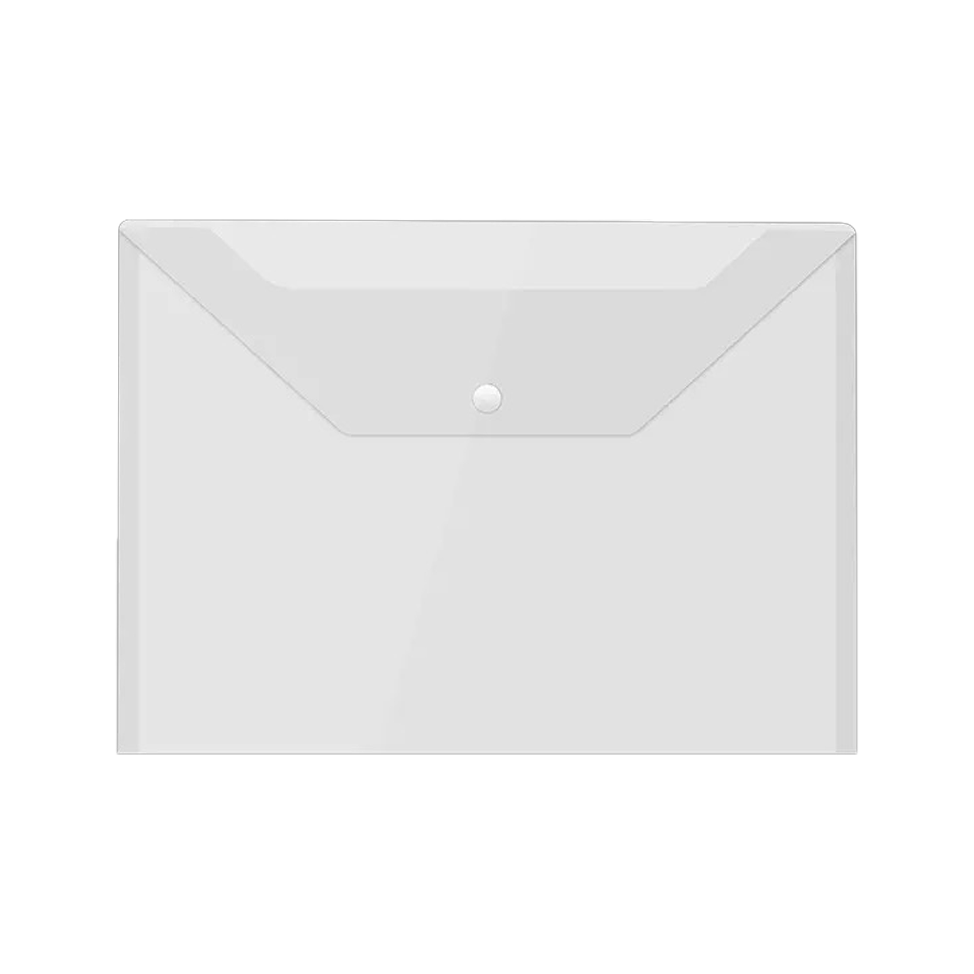 Stylish Transparent PP A4 File Pouch 12