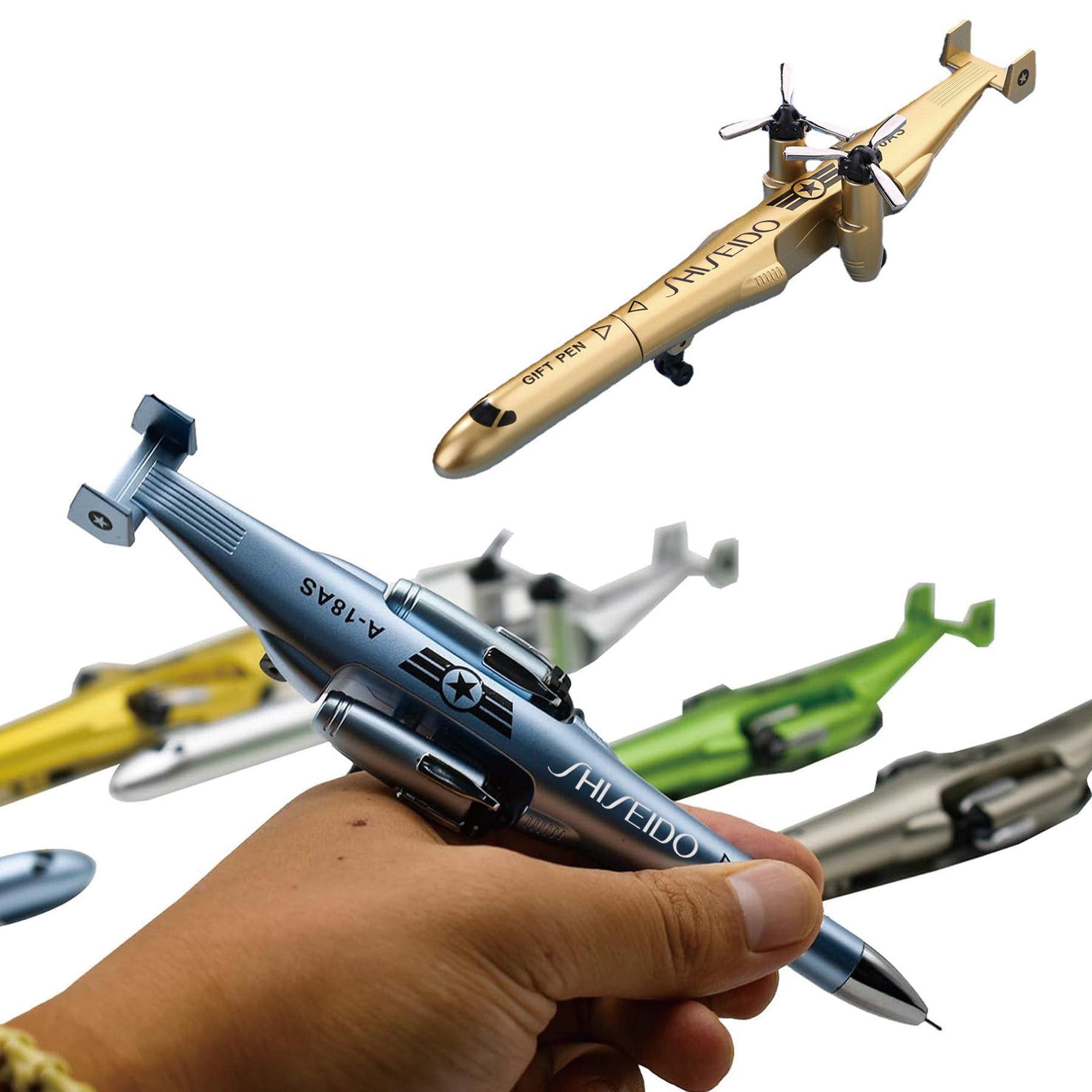Imaginative Airplane-Form Gel Pen