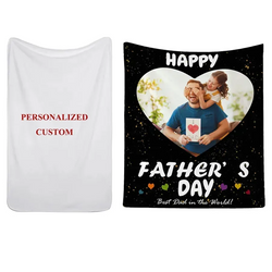 Custom Digital Printing Flannel Fleece Blanket