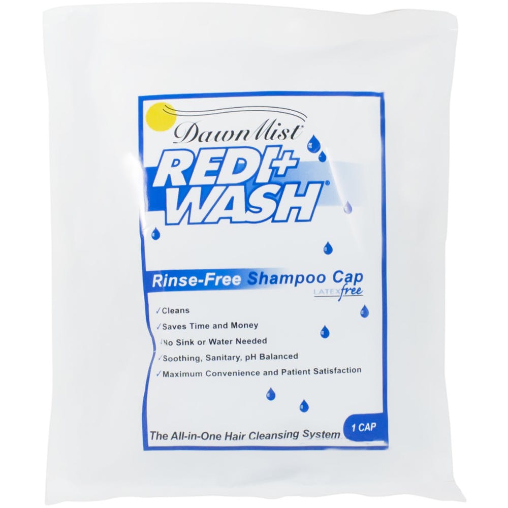 Redi+Wash Shampoo Cap - Rinse-Free Individually Wrapped 1