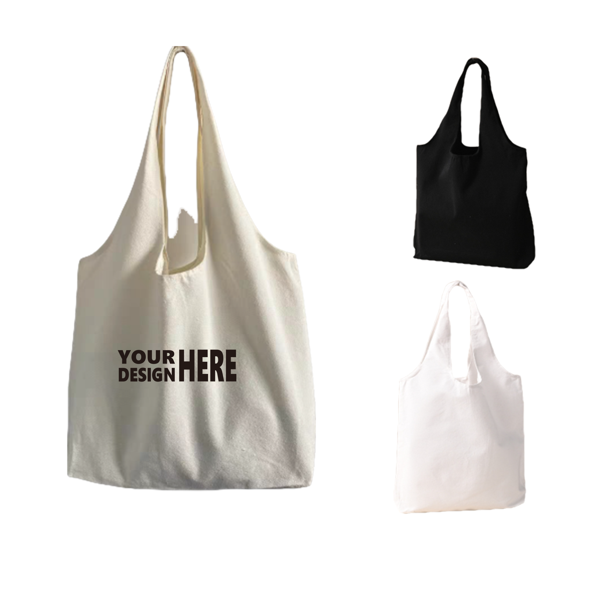 Lightweight Reusable Grocery Shopping Cloth Bag MOQ50, custom tote bag with logo imprint 2