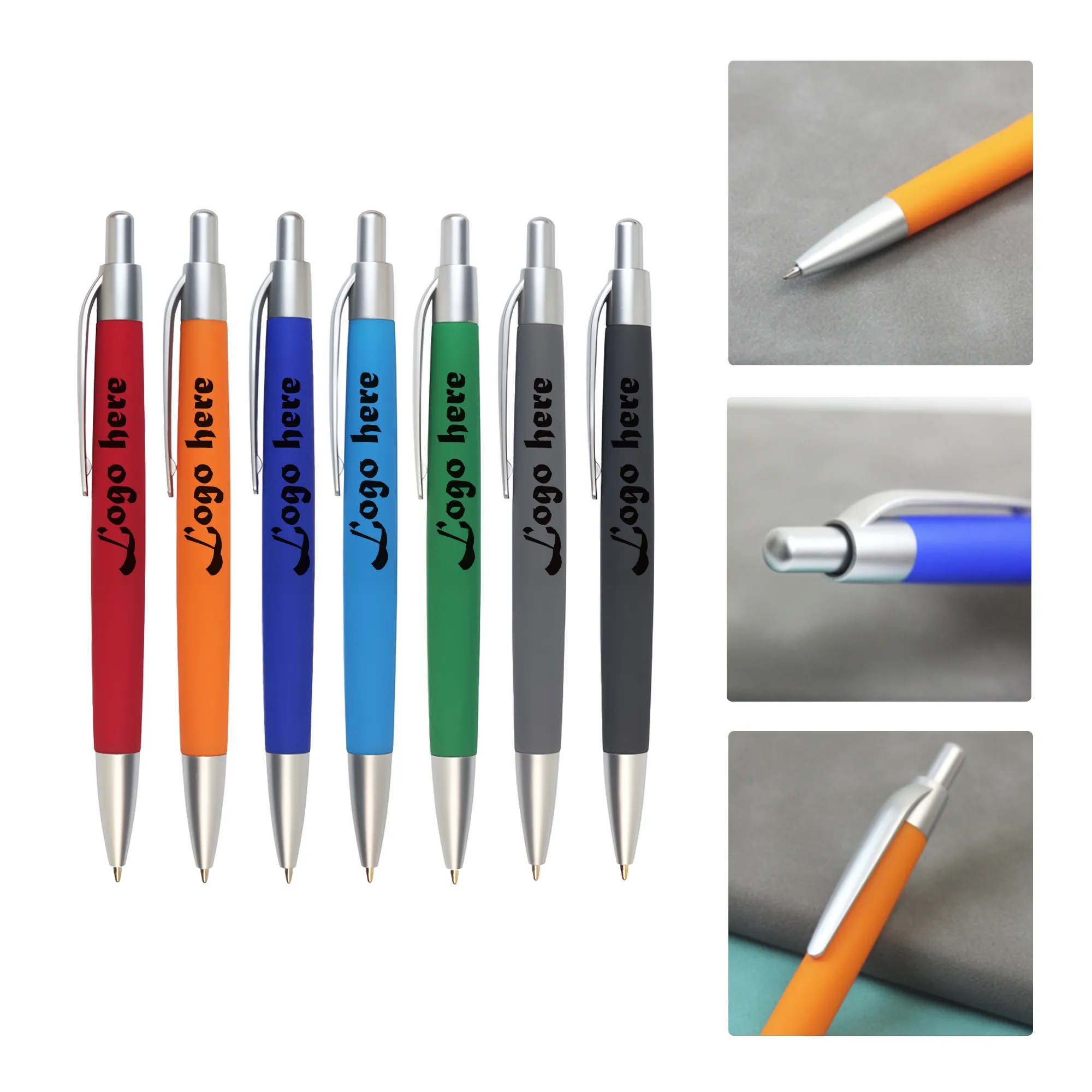 MOQ50 Plastic Ballpoint Pens 4