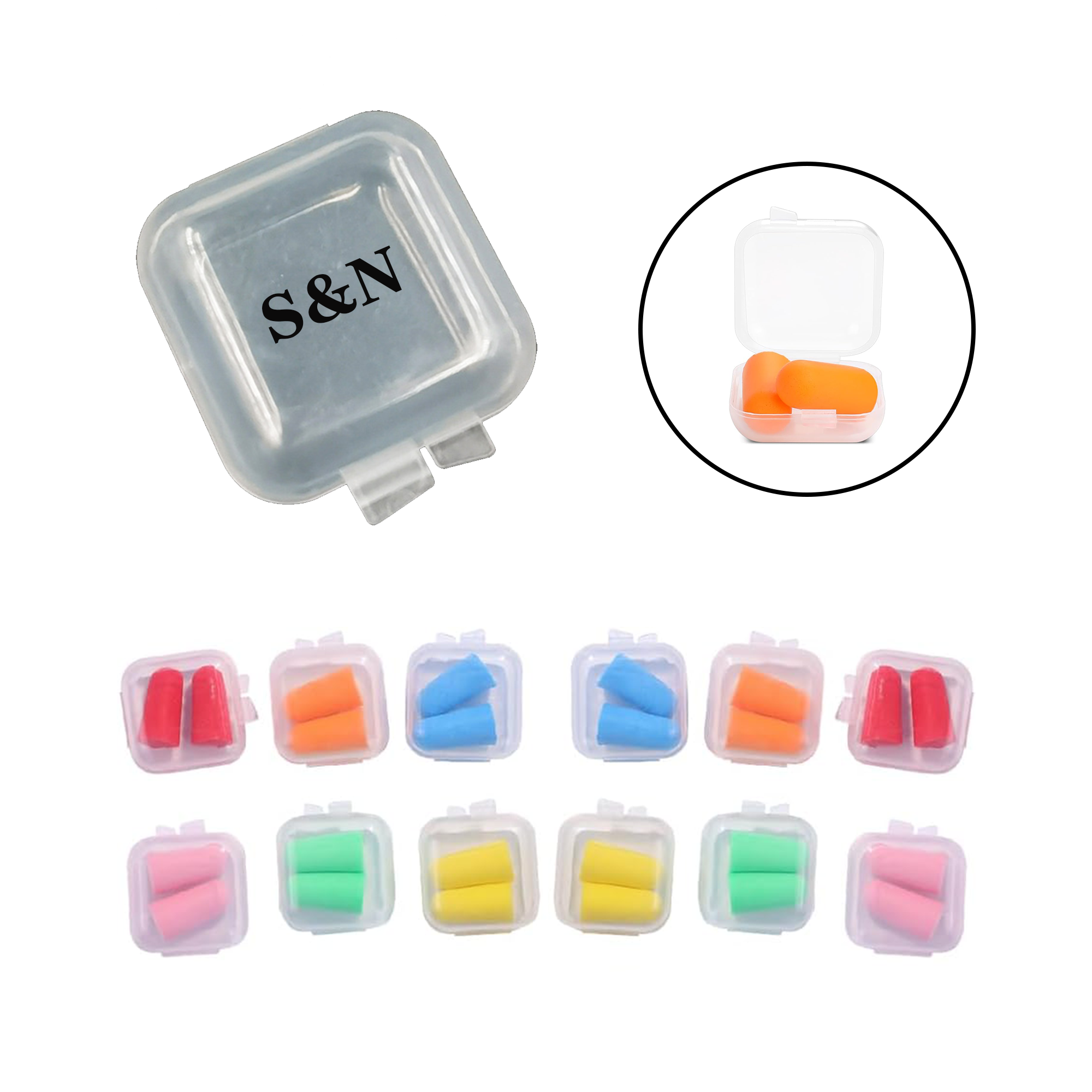 Sleep Soundproofing Foam Earplugs 4