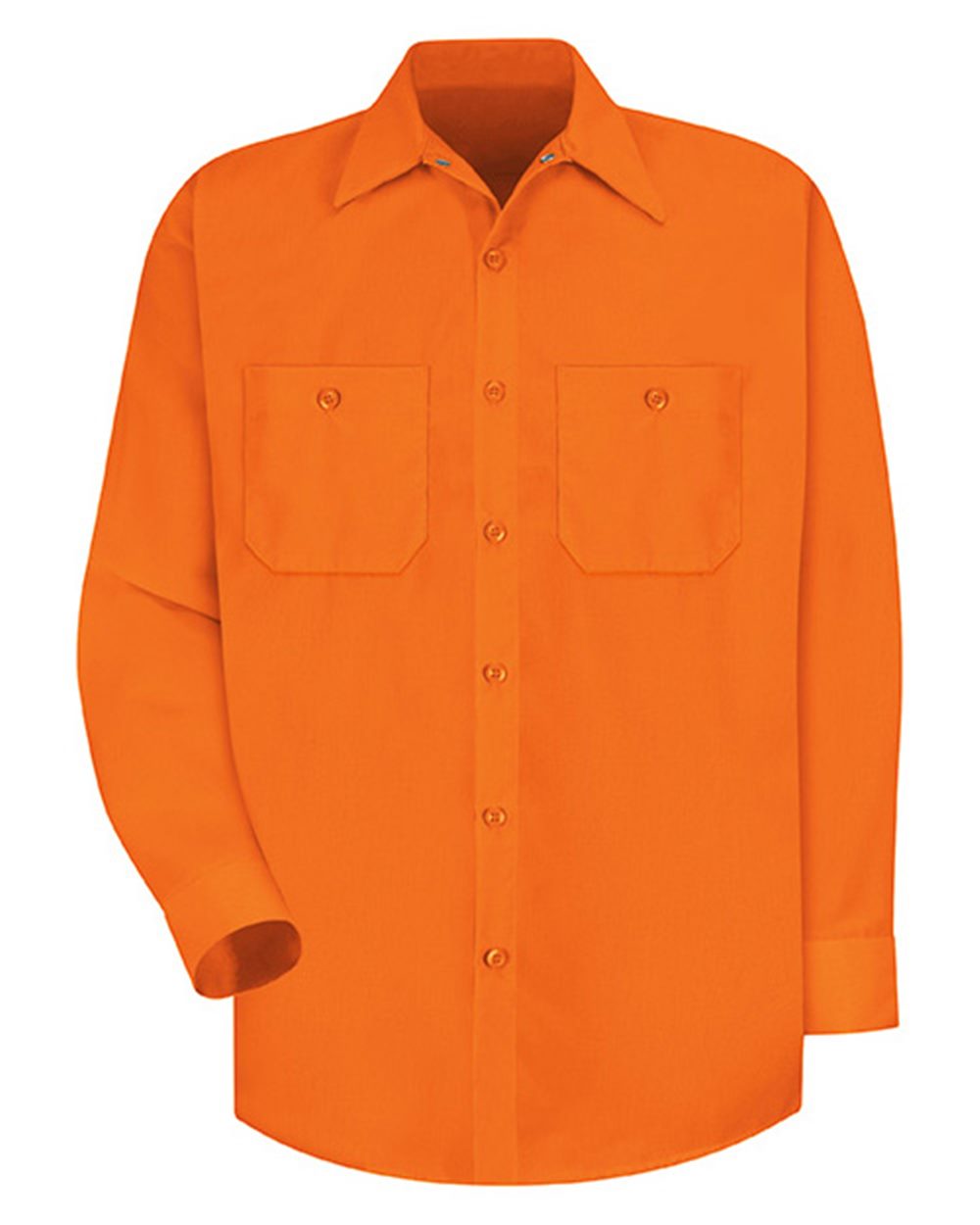 Men's Tall Enhanced Visibility Long Sleeve Work Shirt - SS14T