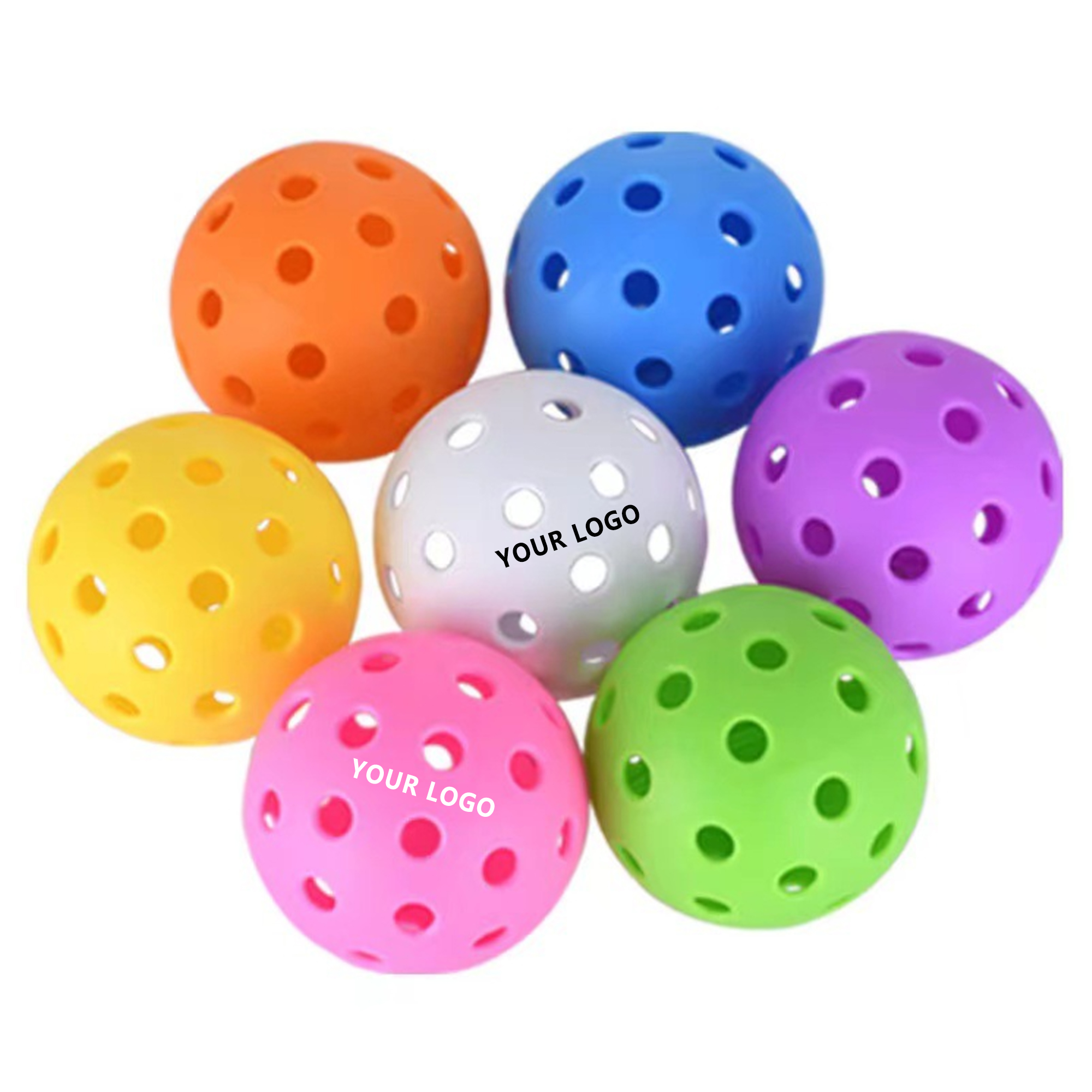 MOQ 50 40 Hole Outdoor Pickleball 3